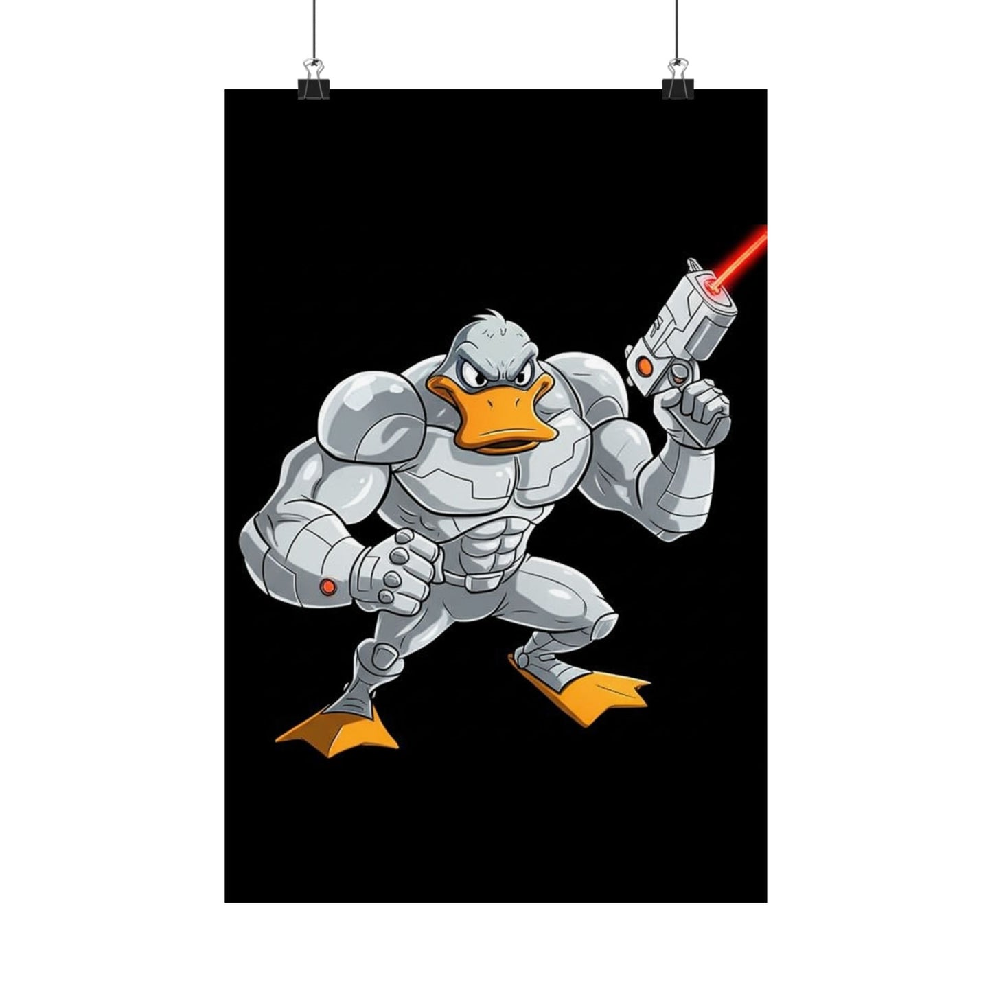 Agent Quacks Series Matte Vertical Posters - Quacks Design