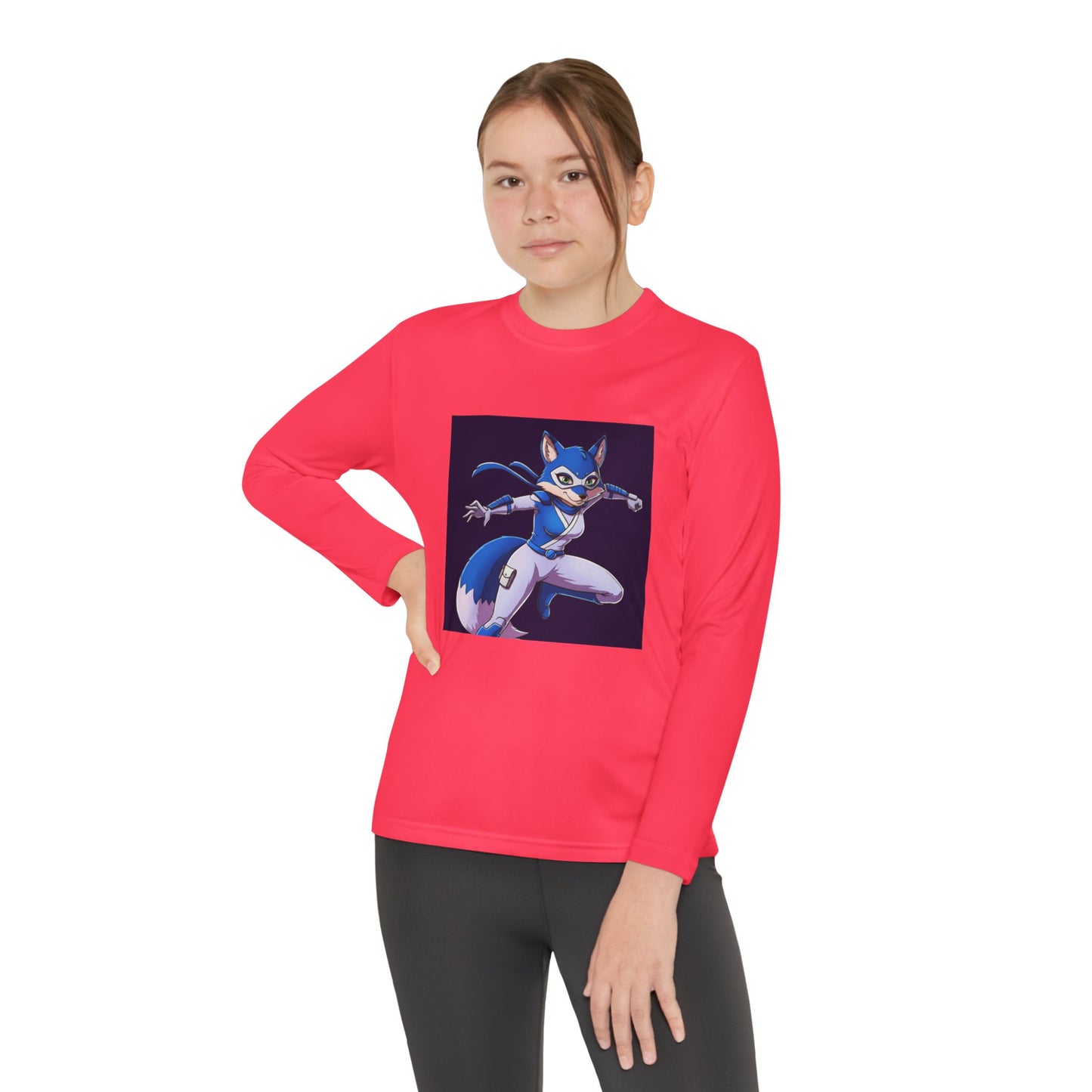 Agent Quacks Series Youth Long Sleeve Competitor Tee - Vixx Design