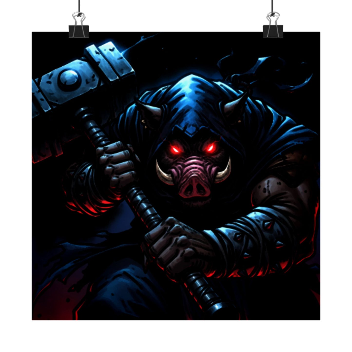Agent Quacks Series Matte Vertical Posters - Bloodtusk Design