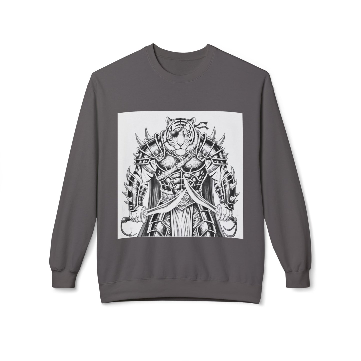 Agent Quacks Series Unisex Midweight Softstyle Fleece Crewneck Sweatshirt - Vaelros Design