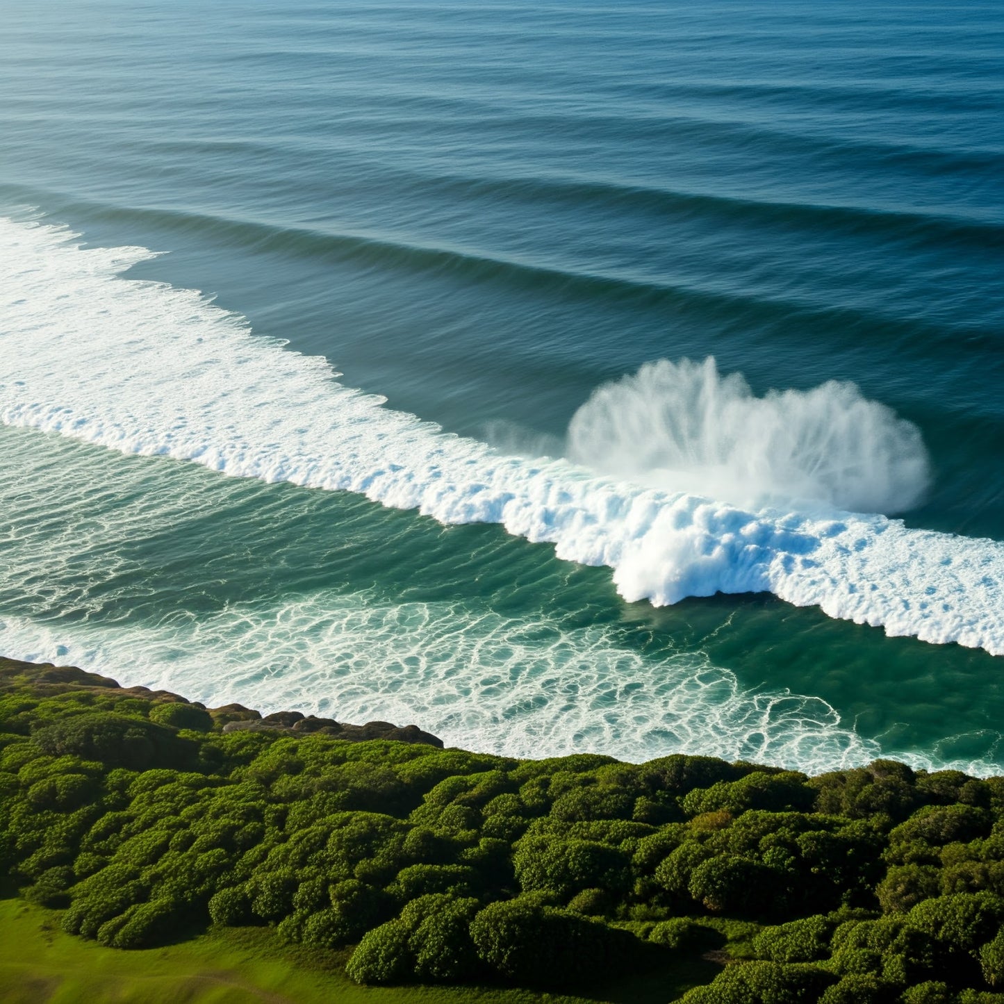 Wave Crashing Art Collection 6 Image Bundle