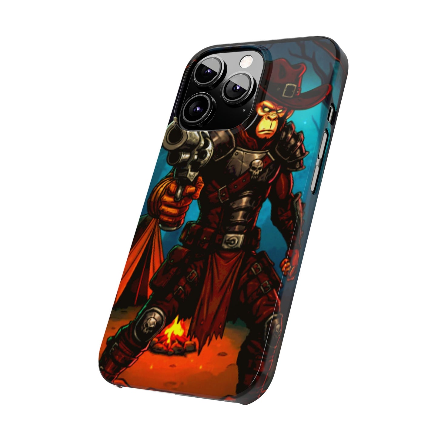 Halloween Agent Quacks Series Slim Phone Cases - Monster Hunter Xavier Design
