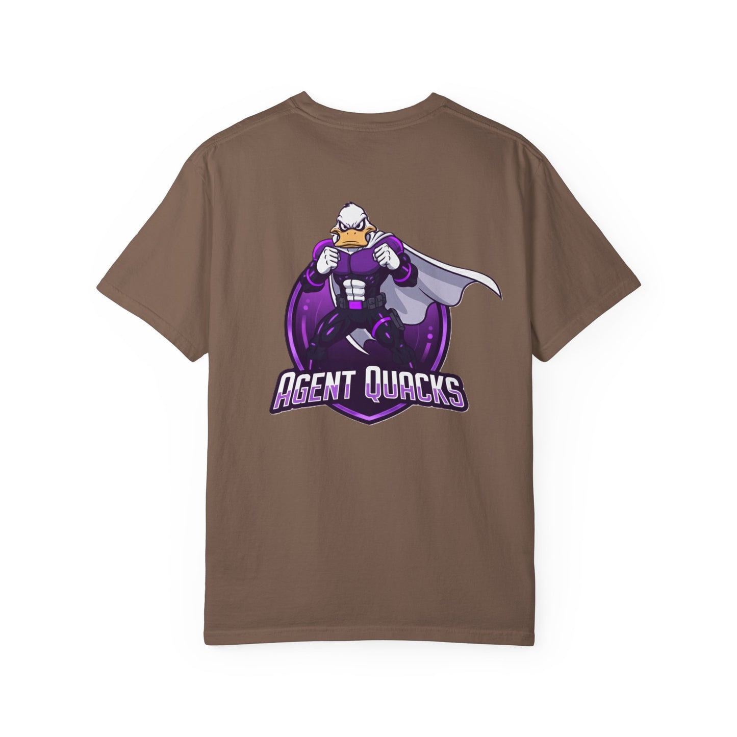 Agent Quacks – Shadows of the Croaking War | Unisex Garment-Dyed T-Shirt