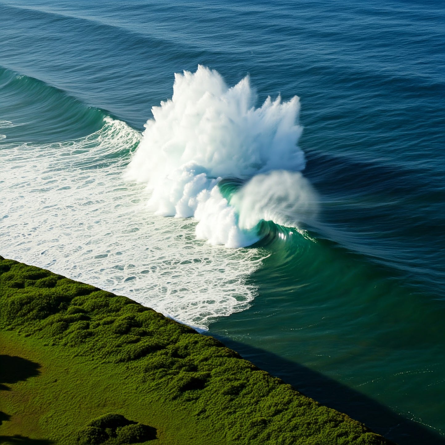 Wave Crashing Art Collection 6 Image Bundle