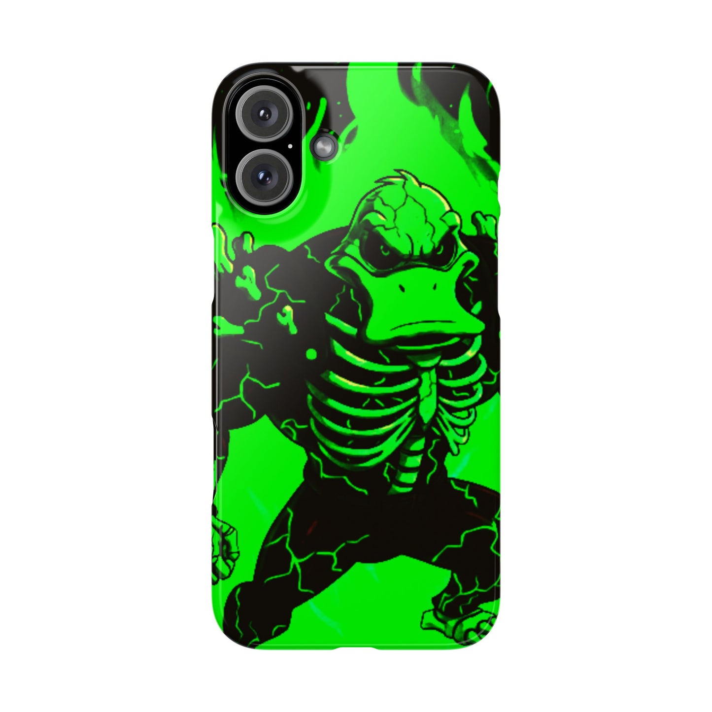 Halloween Agent Quacks Series Slim Phone Cases - Skeleton Quacks Design