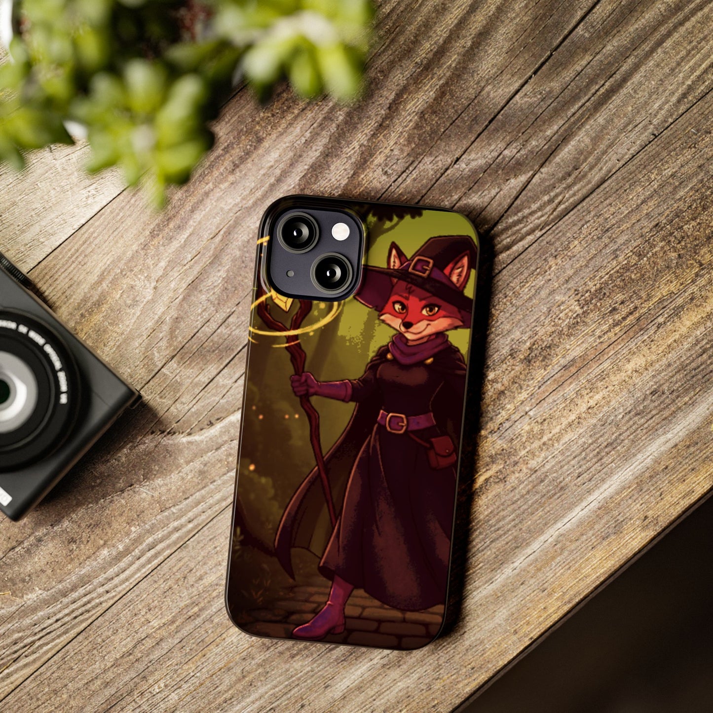 Halloween Agent Quacks Series Slim Phone Cases - Witch Vixx Design