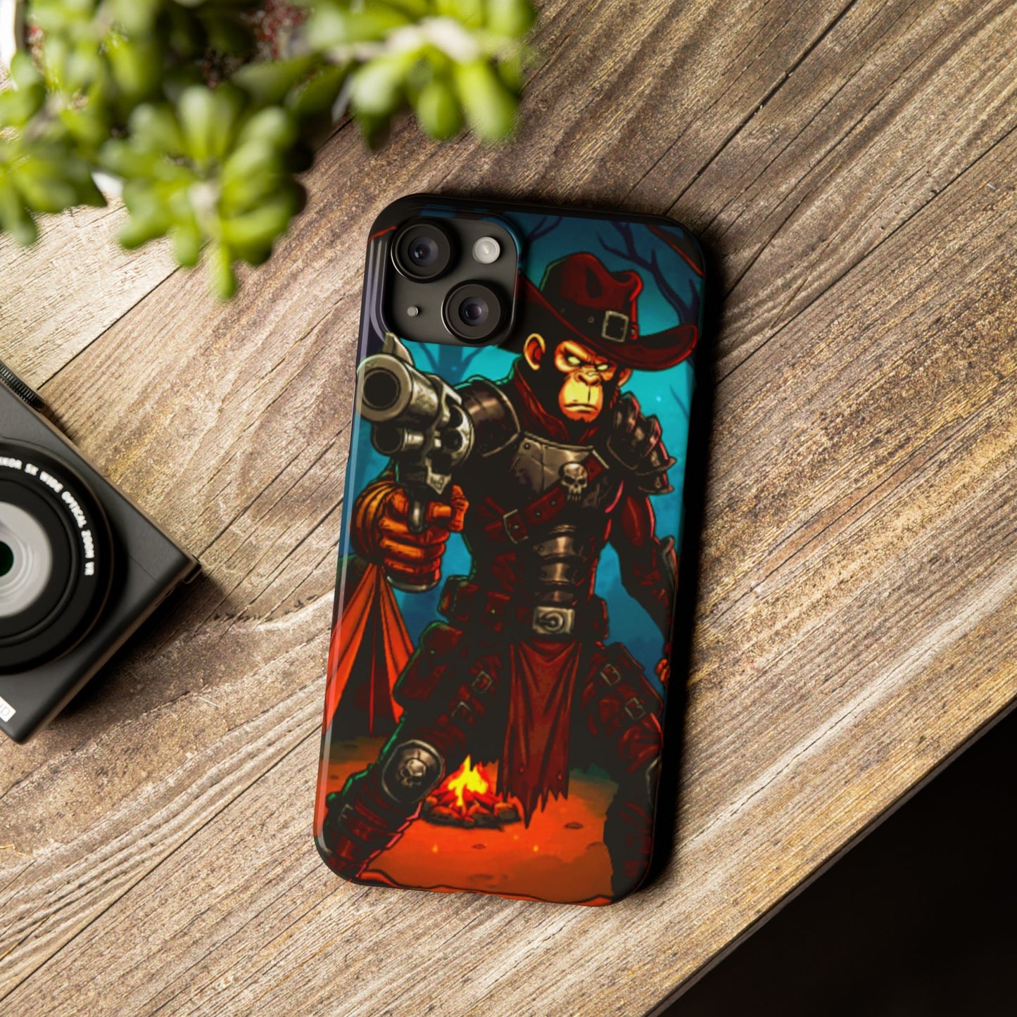 Halloween Agent Quacks Series Slim Phone Cases - Monster Hunter Xavier Design