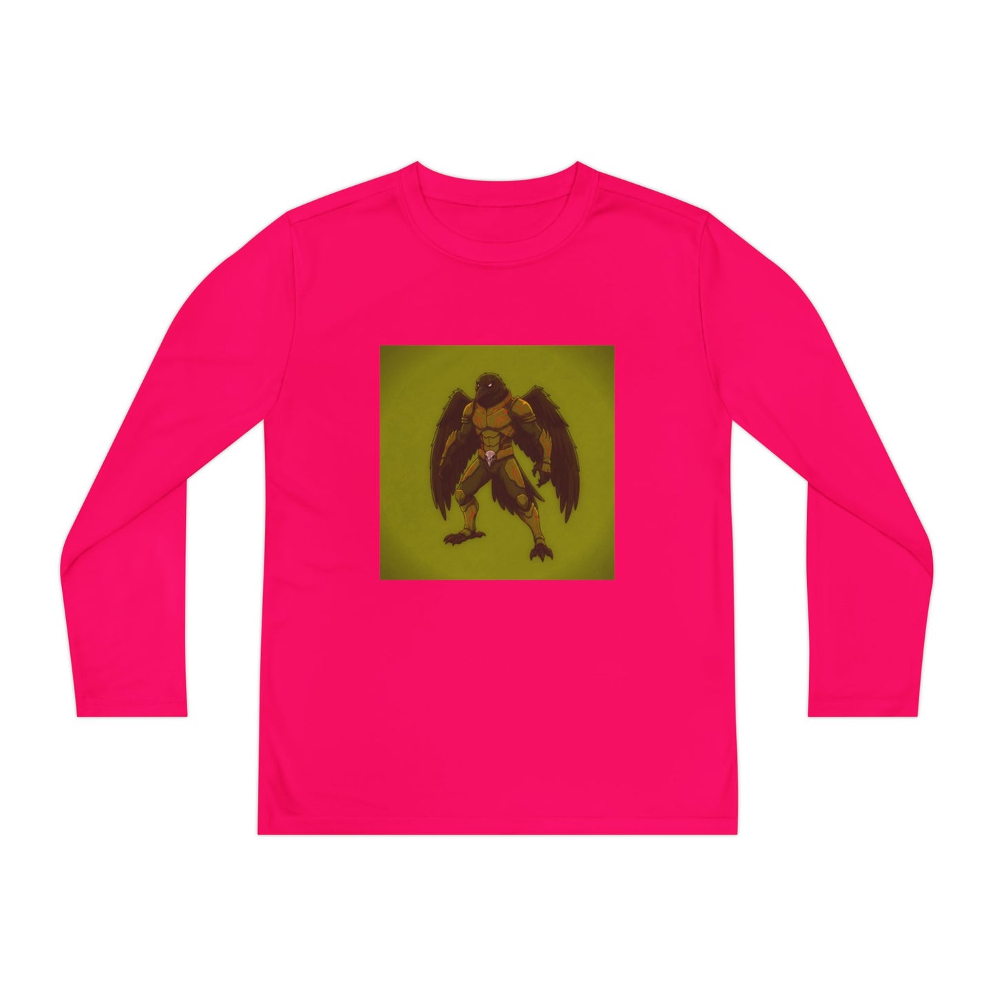 Agent Quacks Series Youth Long Sleeve Competitor Tee - Nightclaw Design