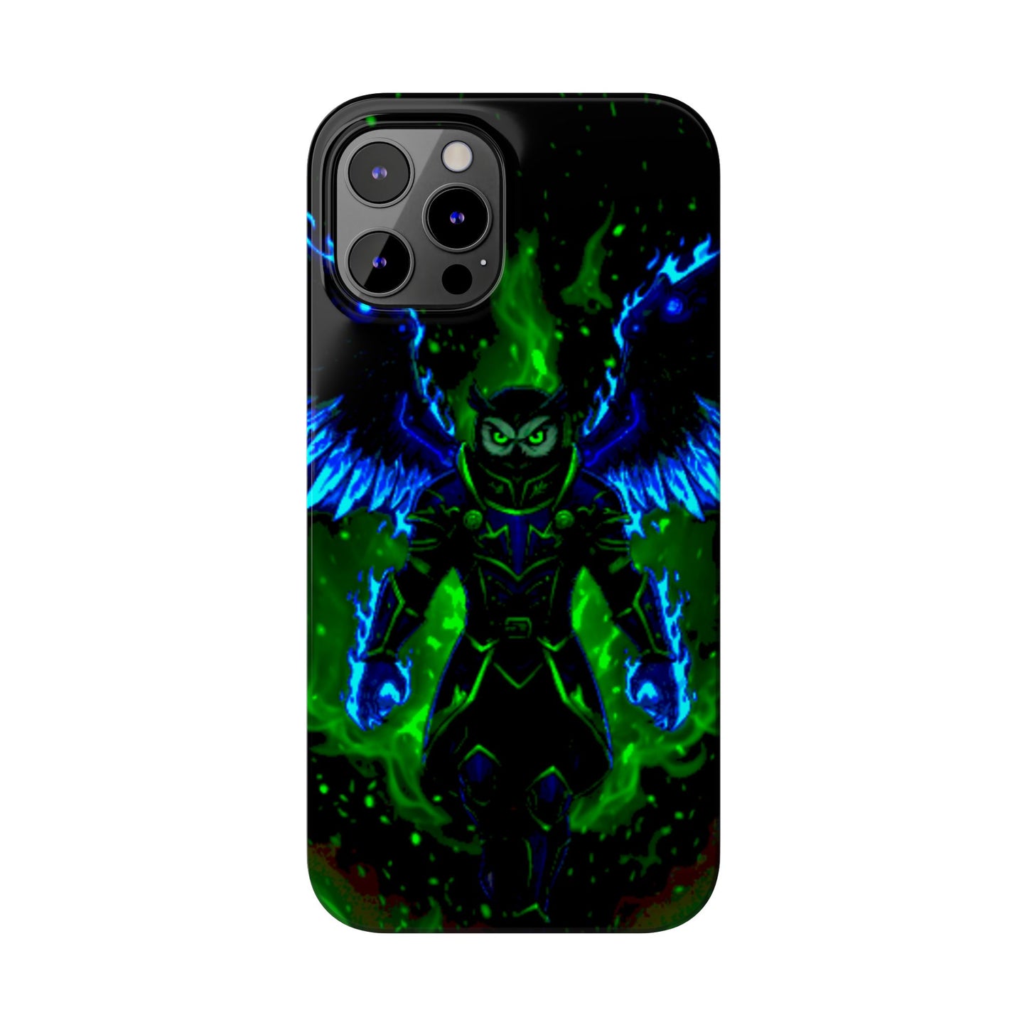 Halloween Agent Quacks Series Slim Phone Cases - Fiery General Onyx Design