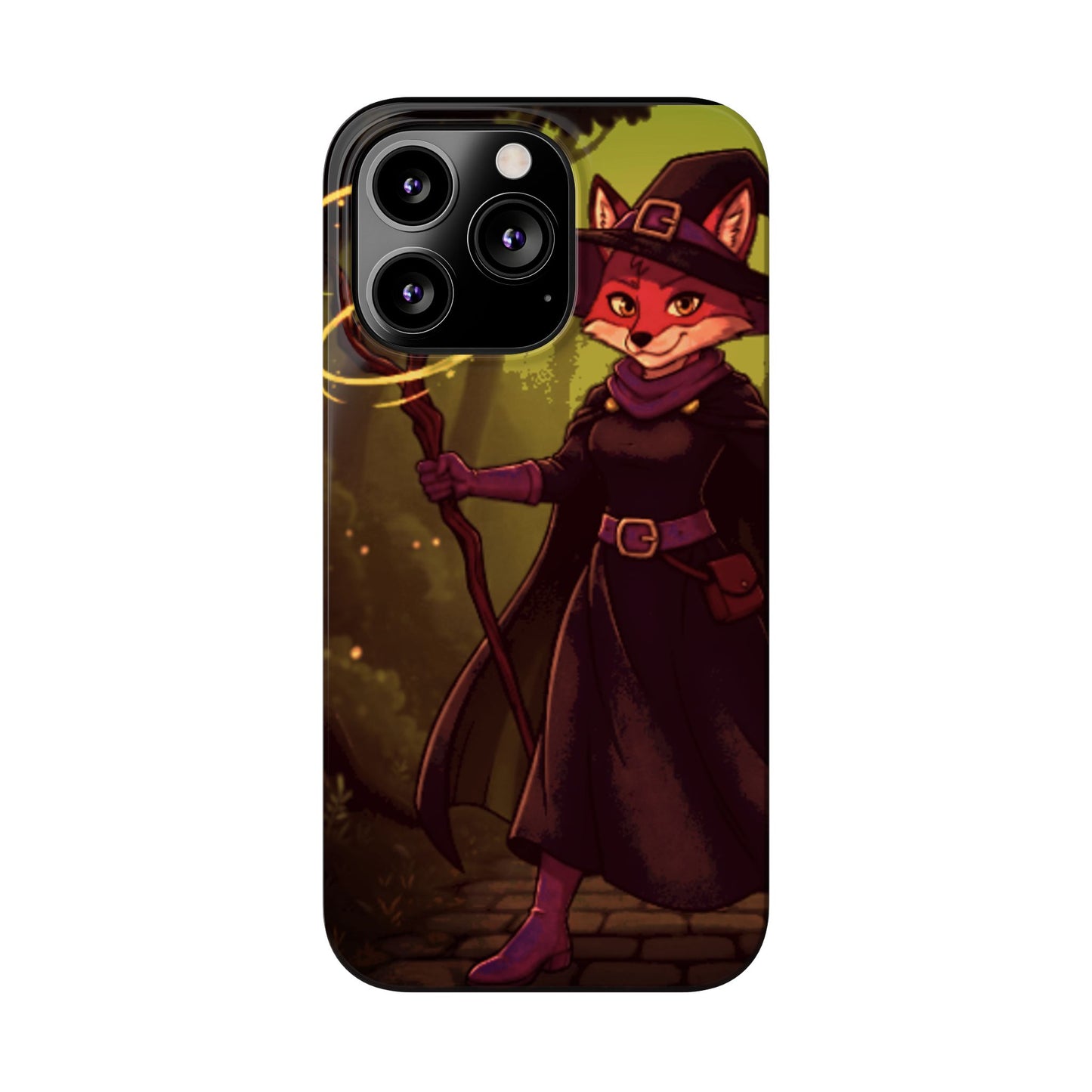 Halloween Agent Quacks Series Slim Phone Cases - Witch Vixx Design