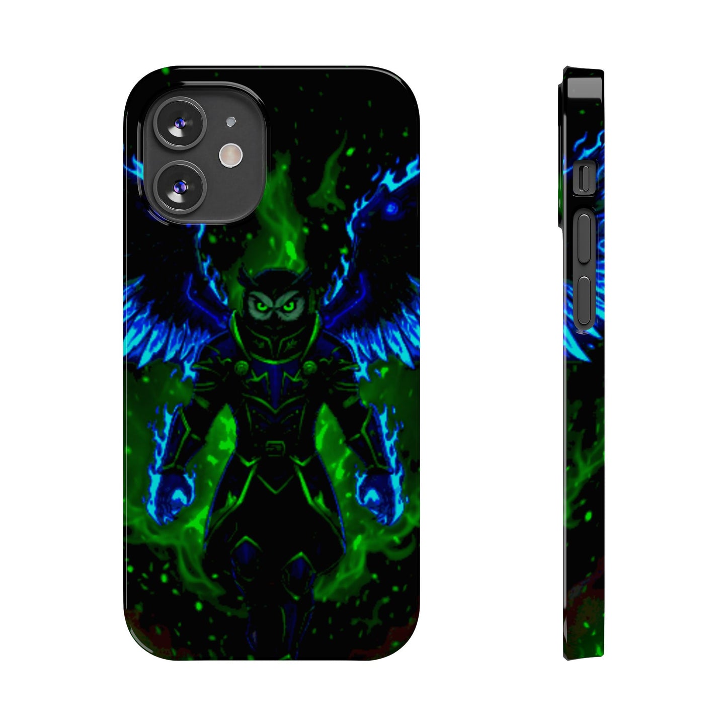 Halloween Agent Quacks Series Slim Phone Cases - Fiery General Onyx Design