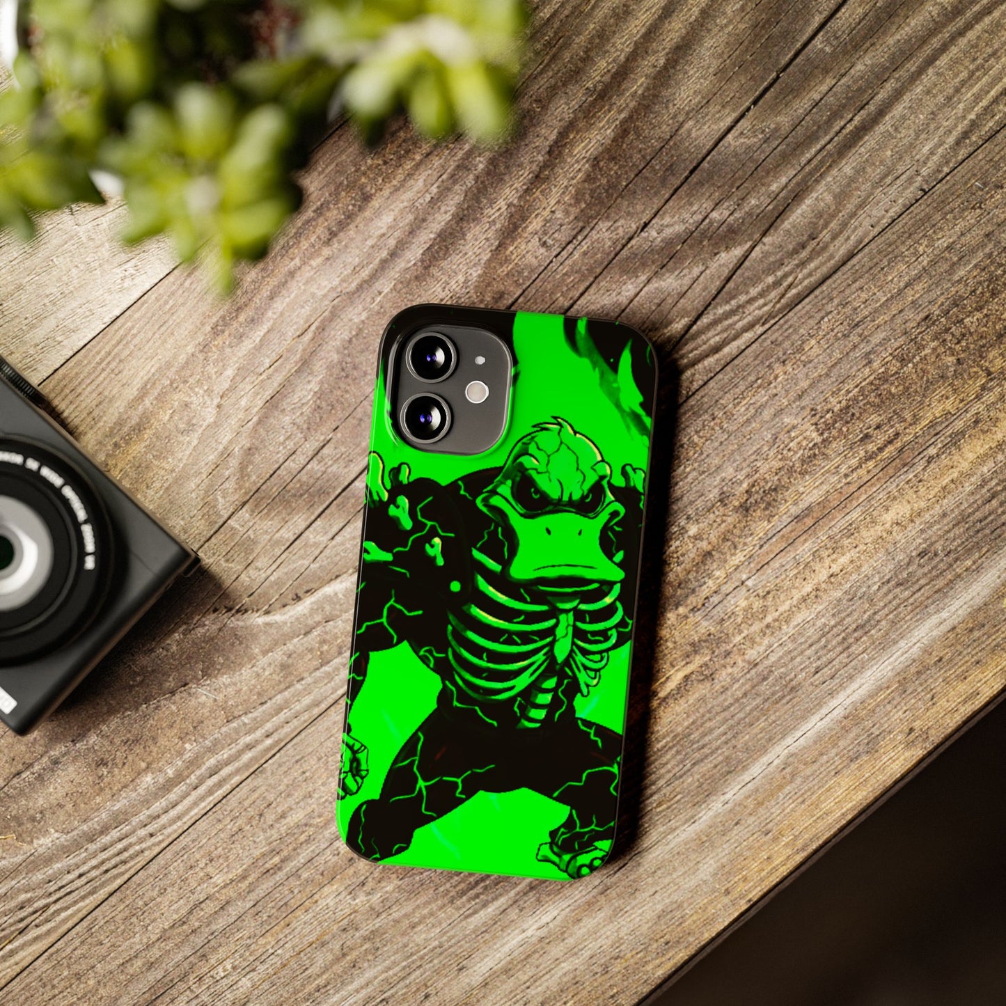 Halloween Agent Quacks Series Slim Phone Cases - Skeleton Quacks Design
