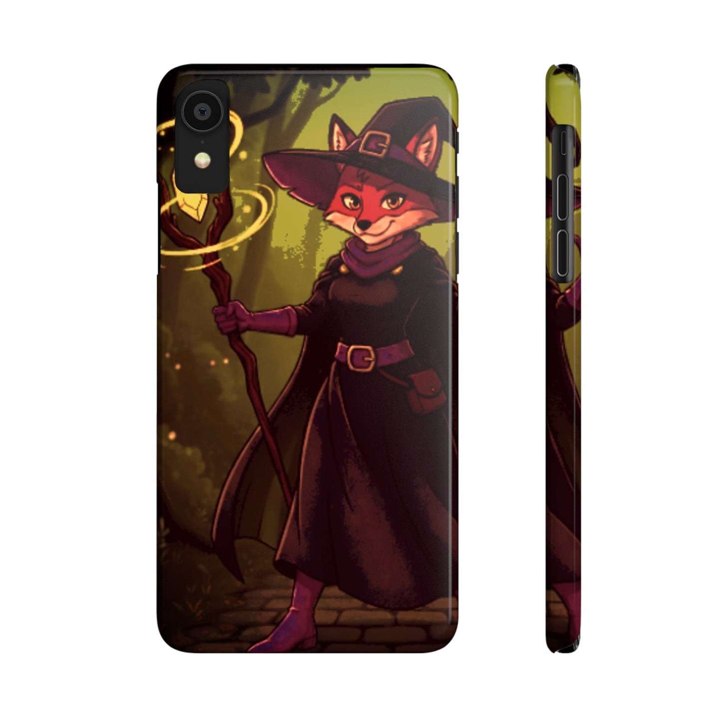 Halloween Agent Quacks Series Slim Phone Cases - Witch Vixx Design