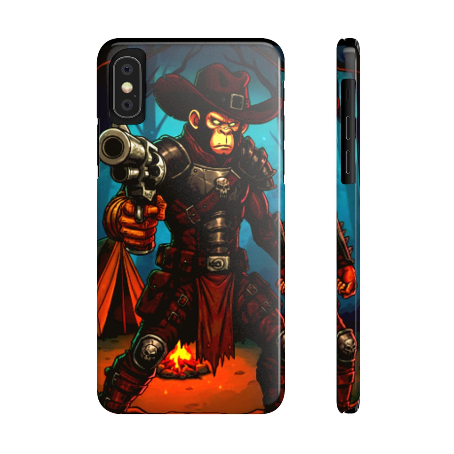 Halloween Agent Quacks Series Slim Phone Cases - Monster Hunter Xavier Design