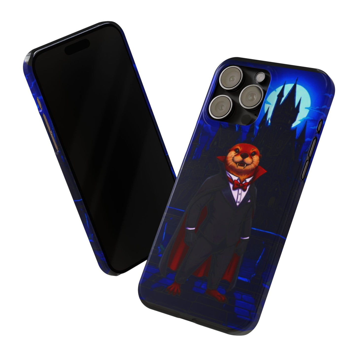 Halloween Agent Quacks Series Slim Phone Cases - Vampire Gearshift Design