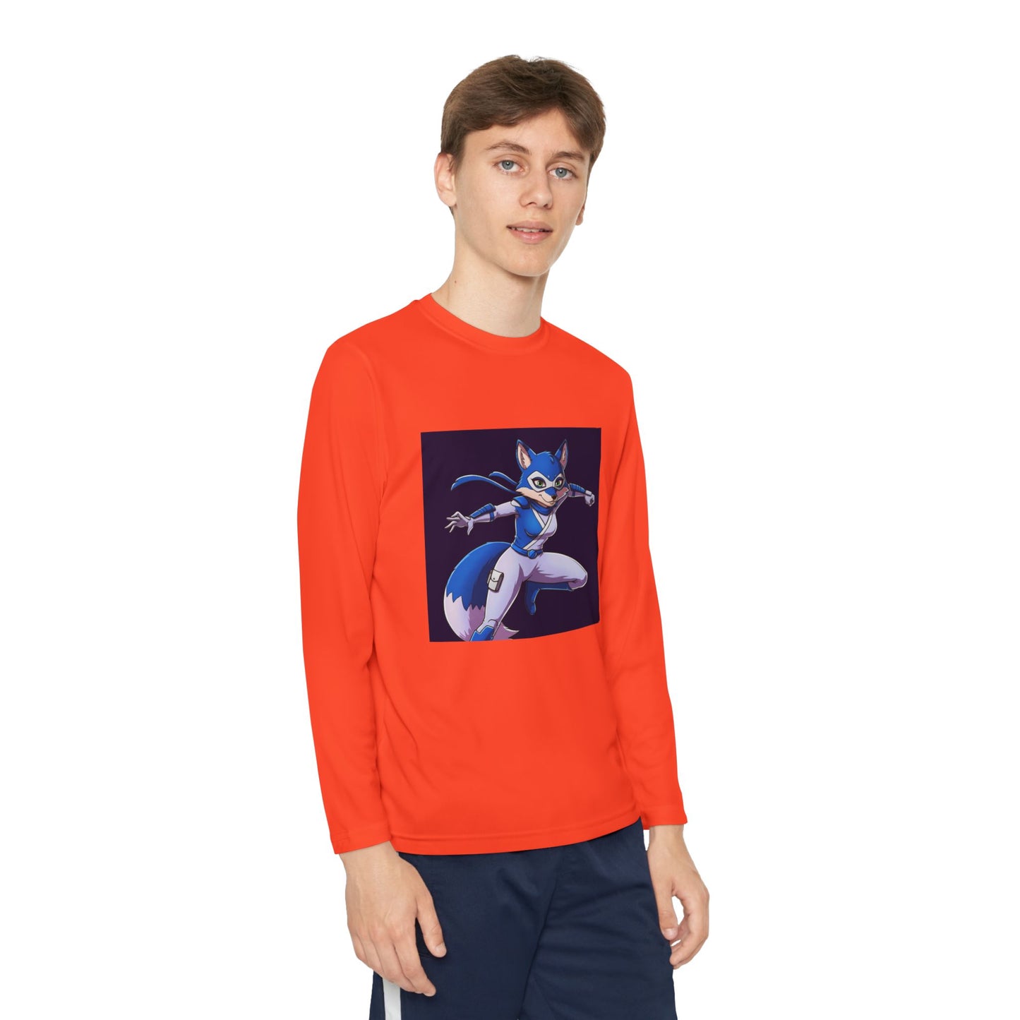 Agent Quacks Series Youth Long Sleeve Competitor Tee - Vixx Design
