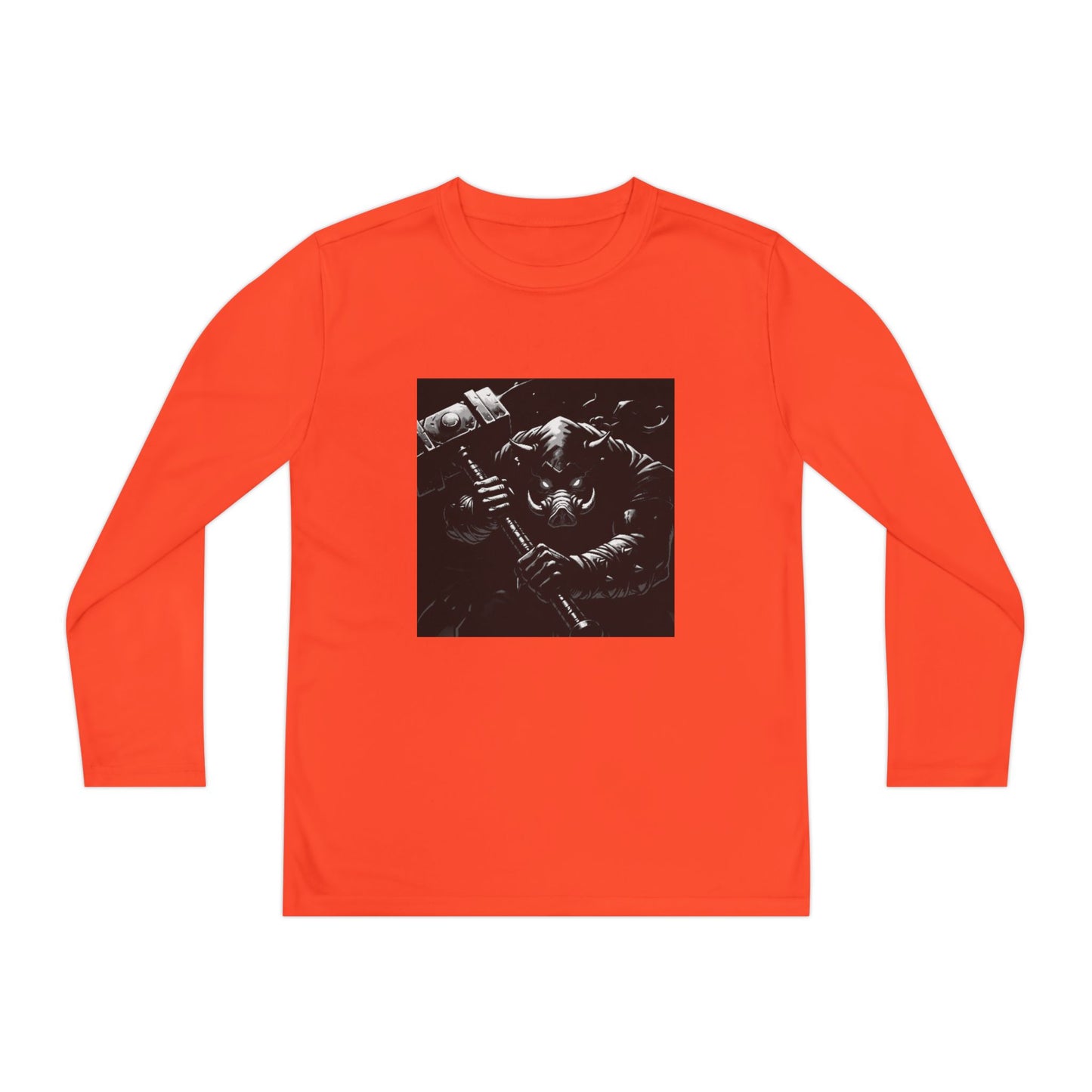 Agent Quacks Series Youth Long Sleeve Competitor Tee - Bloodtusk Design