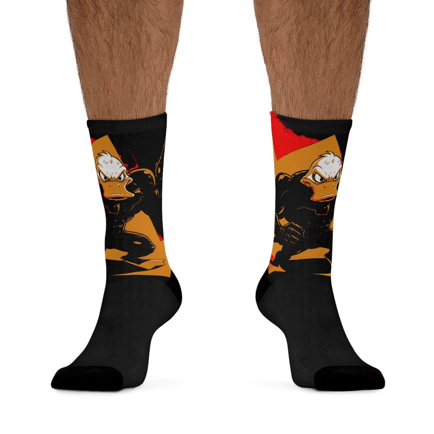 Agent Quacks Series Recycled Poly Socks - Quacks Design