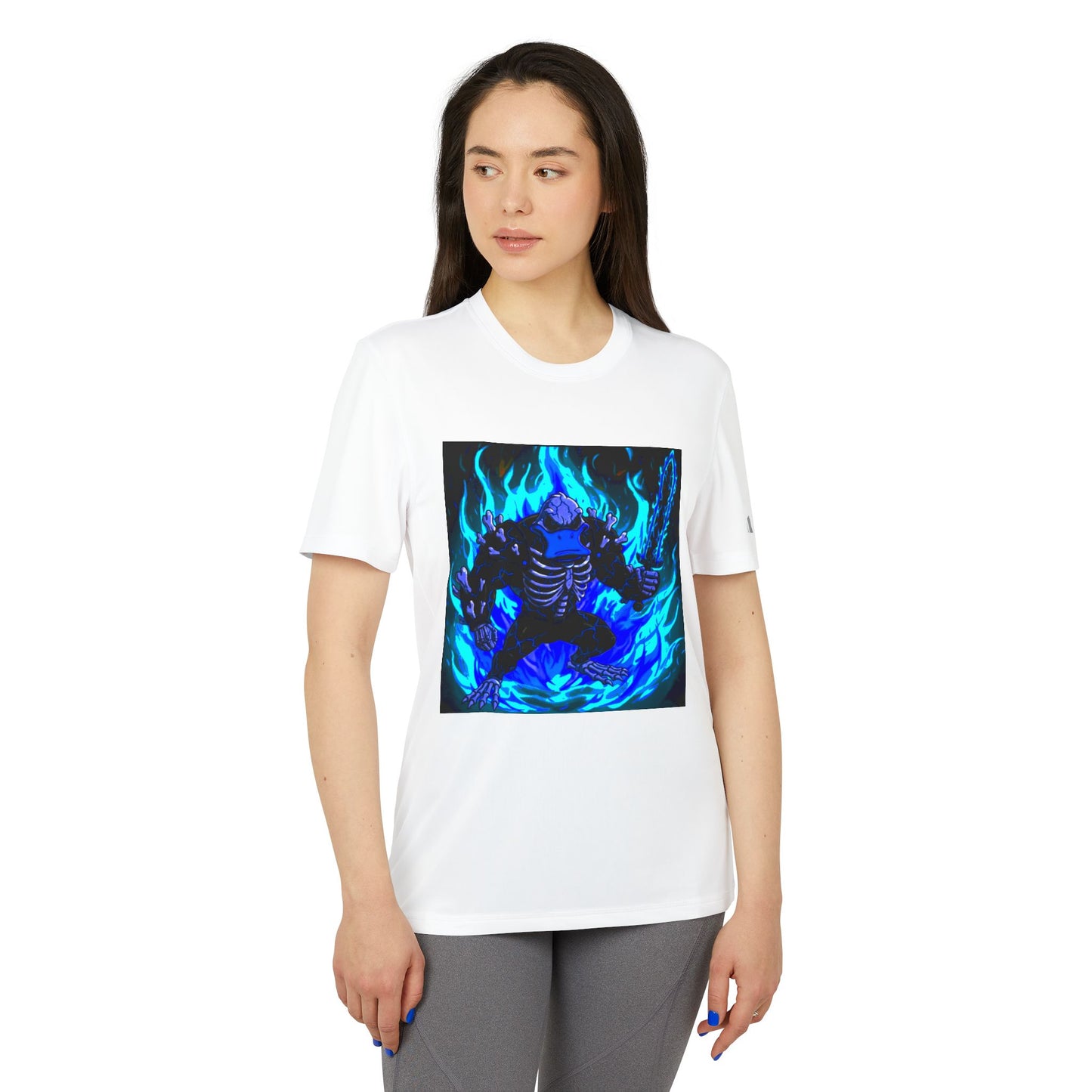 Limited Edition "Bone Quacks" Halloween adidas Unisex Sport T-Shirt
