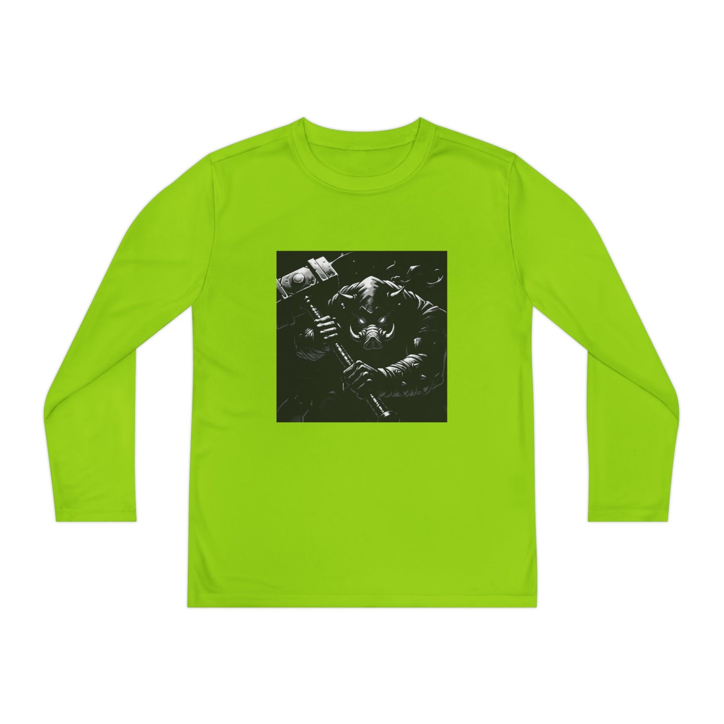 Agent Quacks Series Youth Long Sleeve Competitor Tee - Bloodtusk Design
