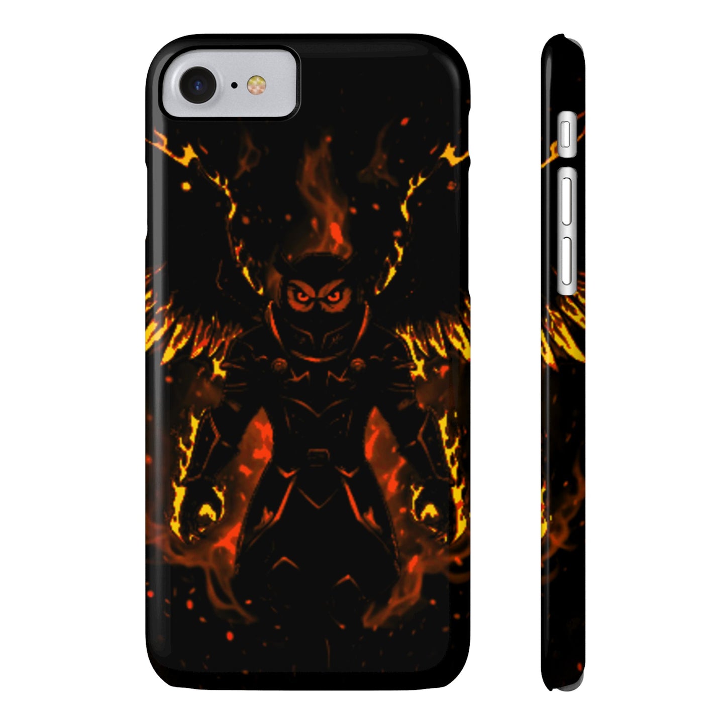 Halloween Agent Quacks Series Slim Phone Cases - Fiery General Onyx Design