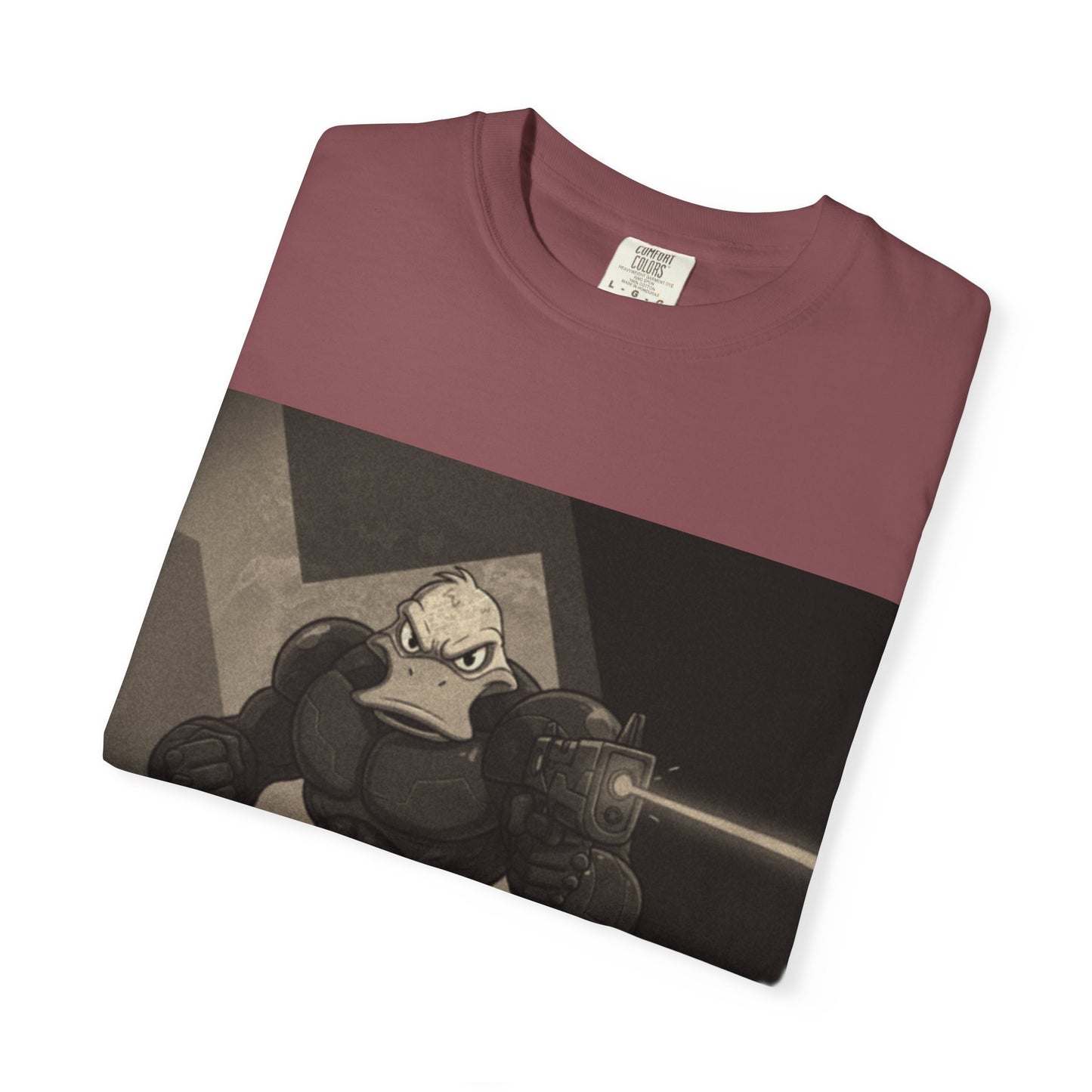 Agent Quacks Series Unisex T-shirt - B/W Quacks Design