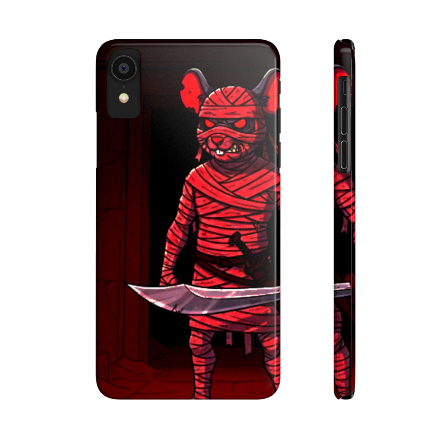 Halloween Agent Quacks Series Slim Phone Cases - Mummy Dr Murn Design