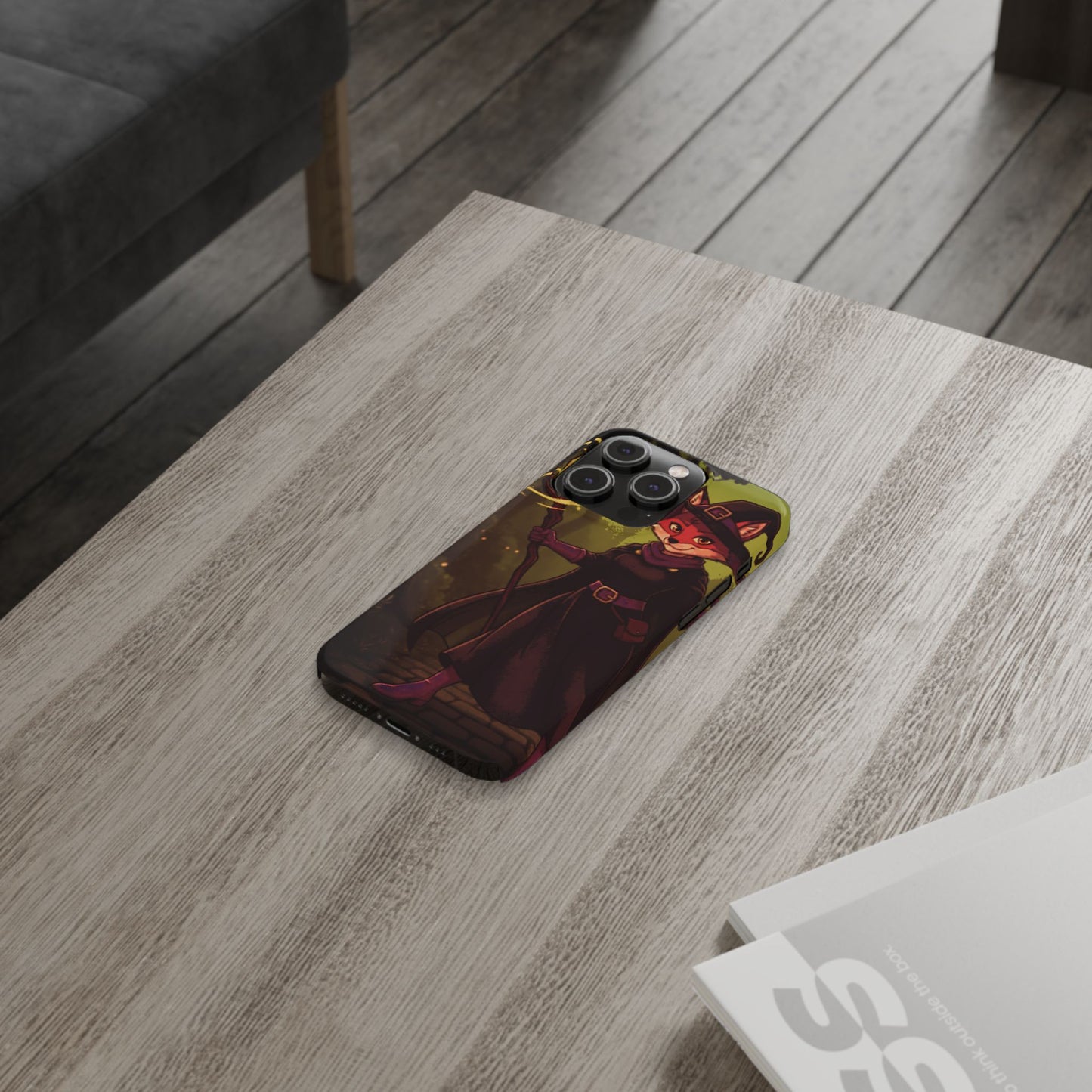 Halloween Agent Quacks Series Slim Phone Cases - Witch Vixx Design