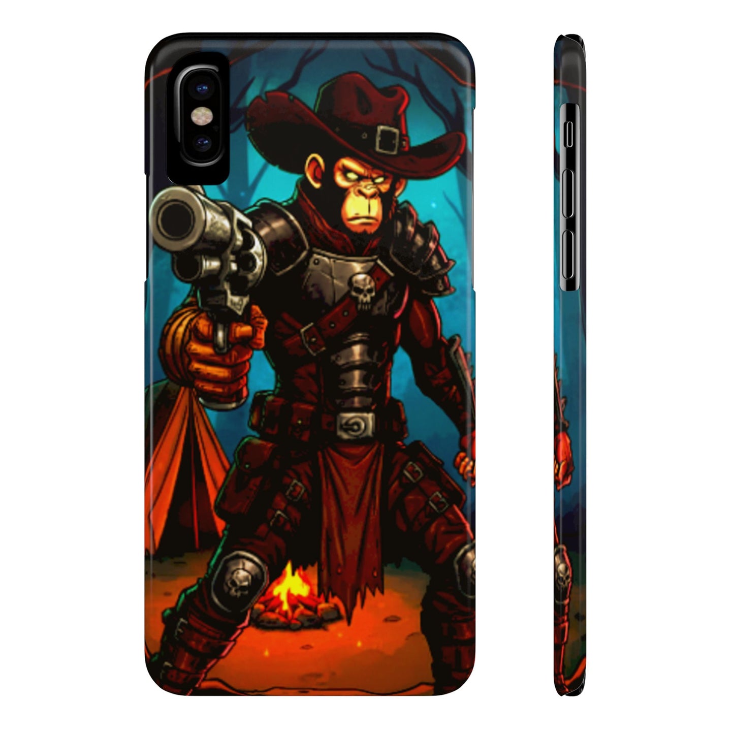Halloween Agent Quacks Series Slim Phone Cases - Monster Hunter Xavier Design