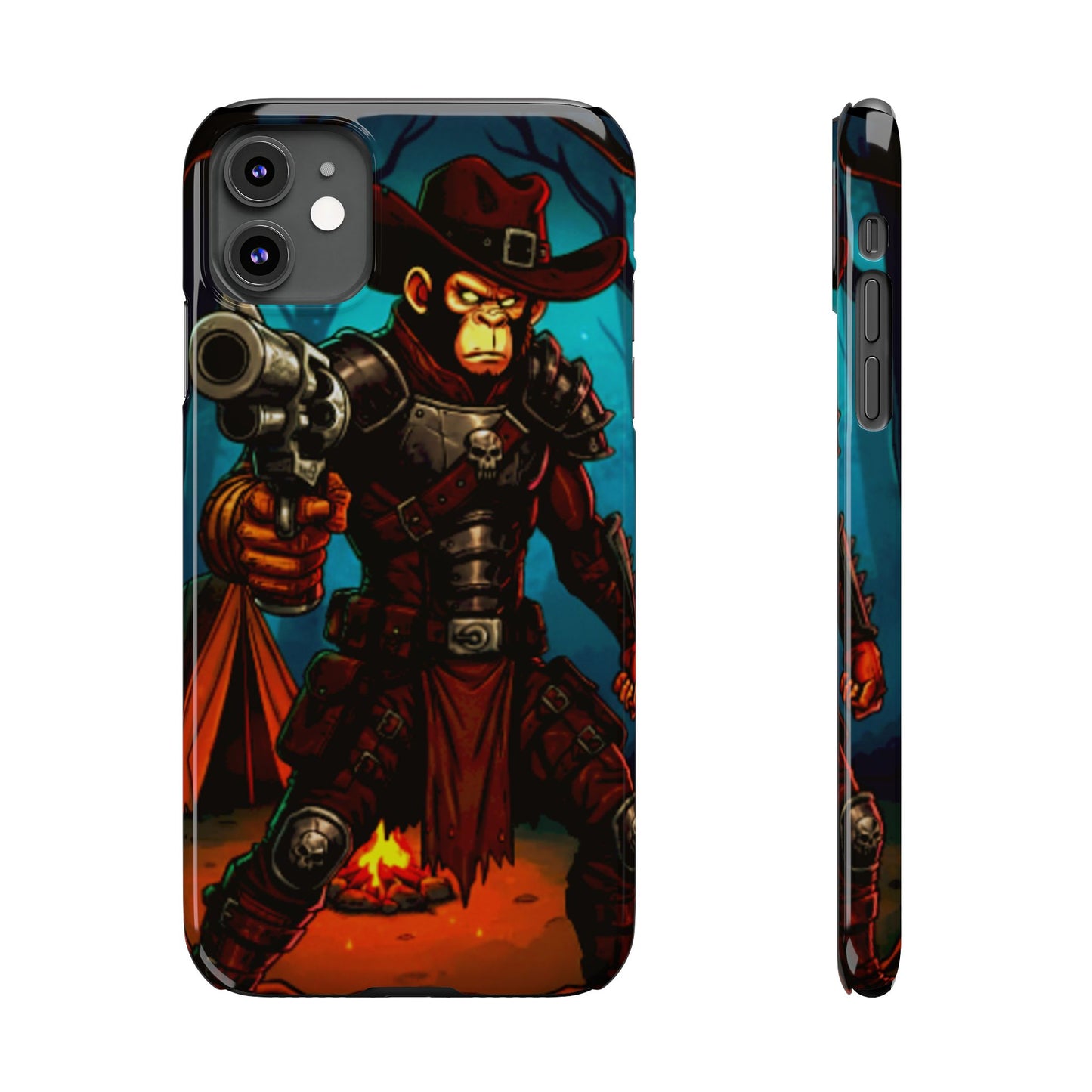 Halloween Agent Quacks Series Slim Phone Cases - Monster Hunter Xavier Design