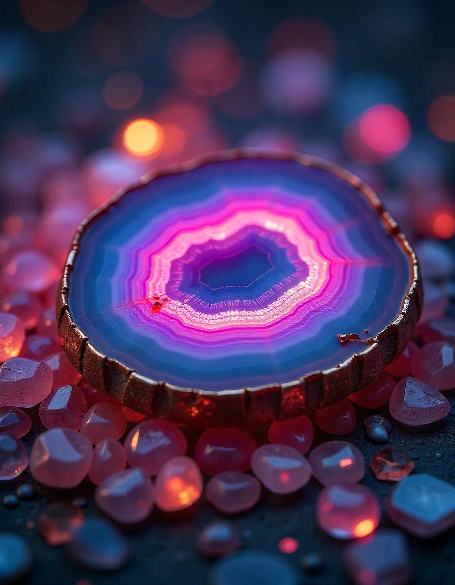 Agate Rock Collection of 100