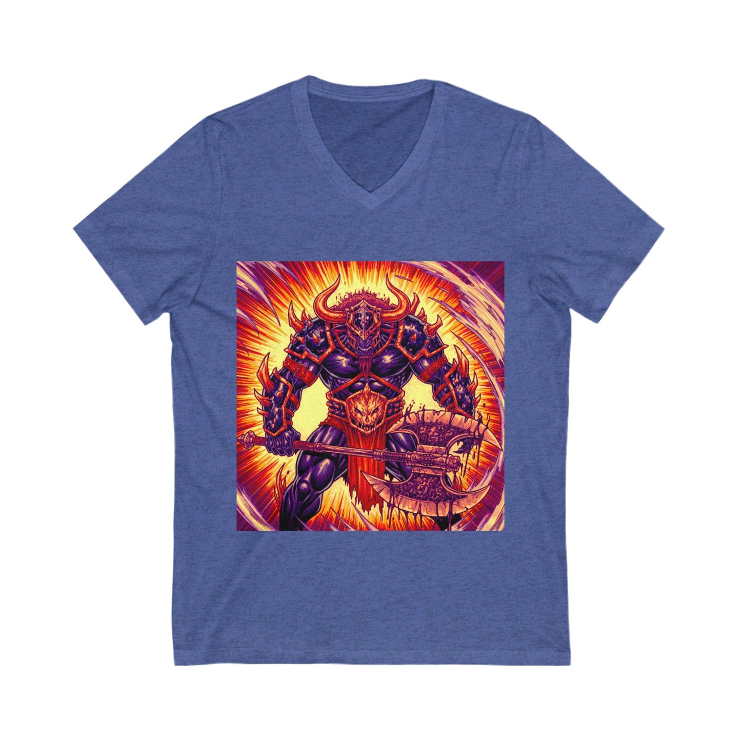 Agent Quacks Series Unisex Jersey Short Sleeve V-Neck Tee - Gravok Design