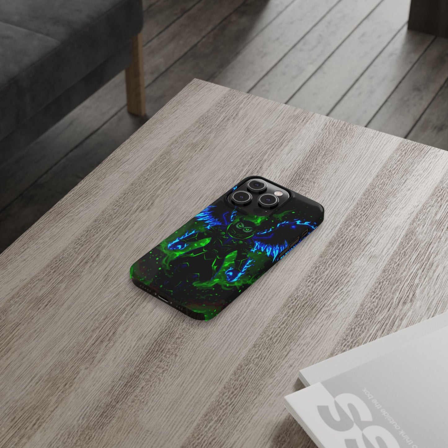 Halloween Agent Quacks Series Slim Phone Cases - Fiery General Onyx Design