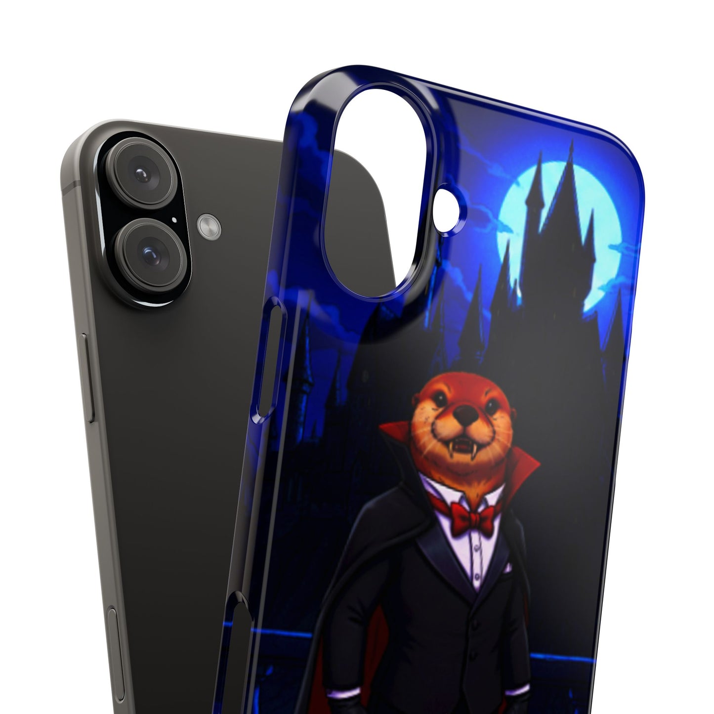Halloween Agent Quacks Series Slim Phone Cases - Vampire Gearshift Design