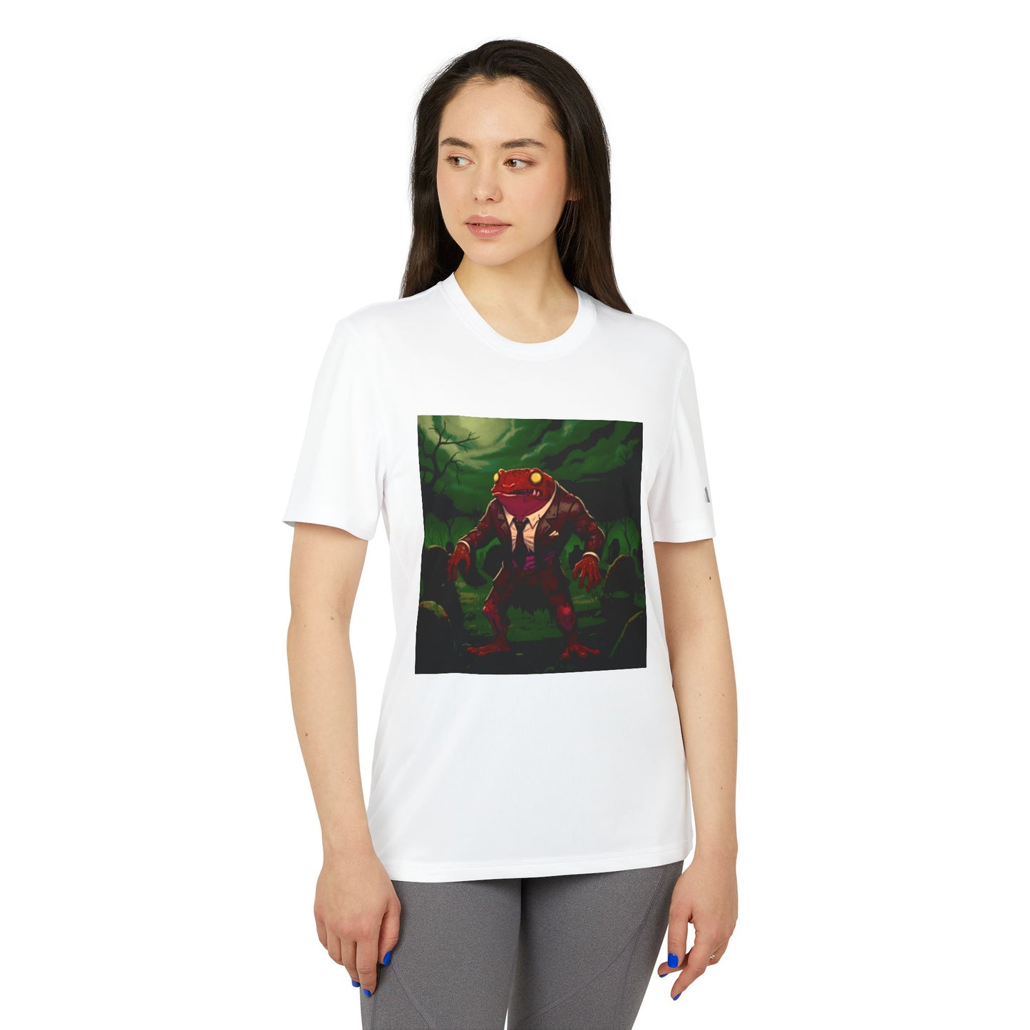 Limited Edition "Zombie Goro" Halloween adidas Unisex Sport T-Shirt