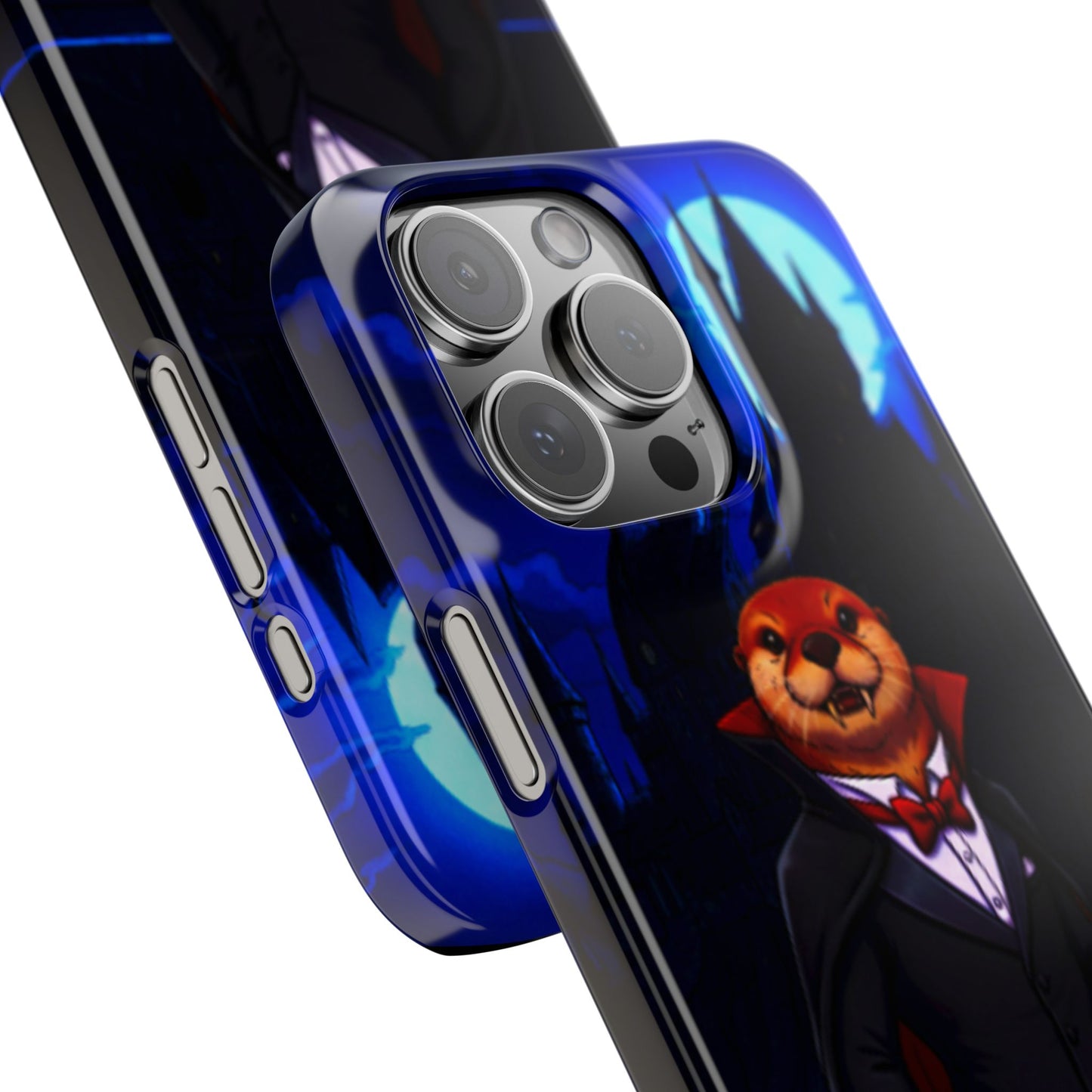 Halloween Agent Quacks Series Slim Phone Cases - Vampire Gearshift Design