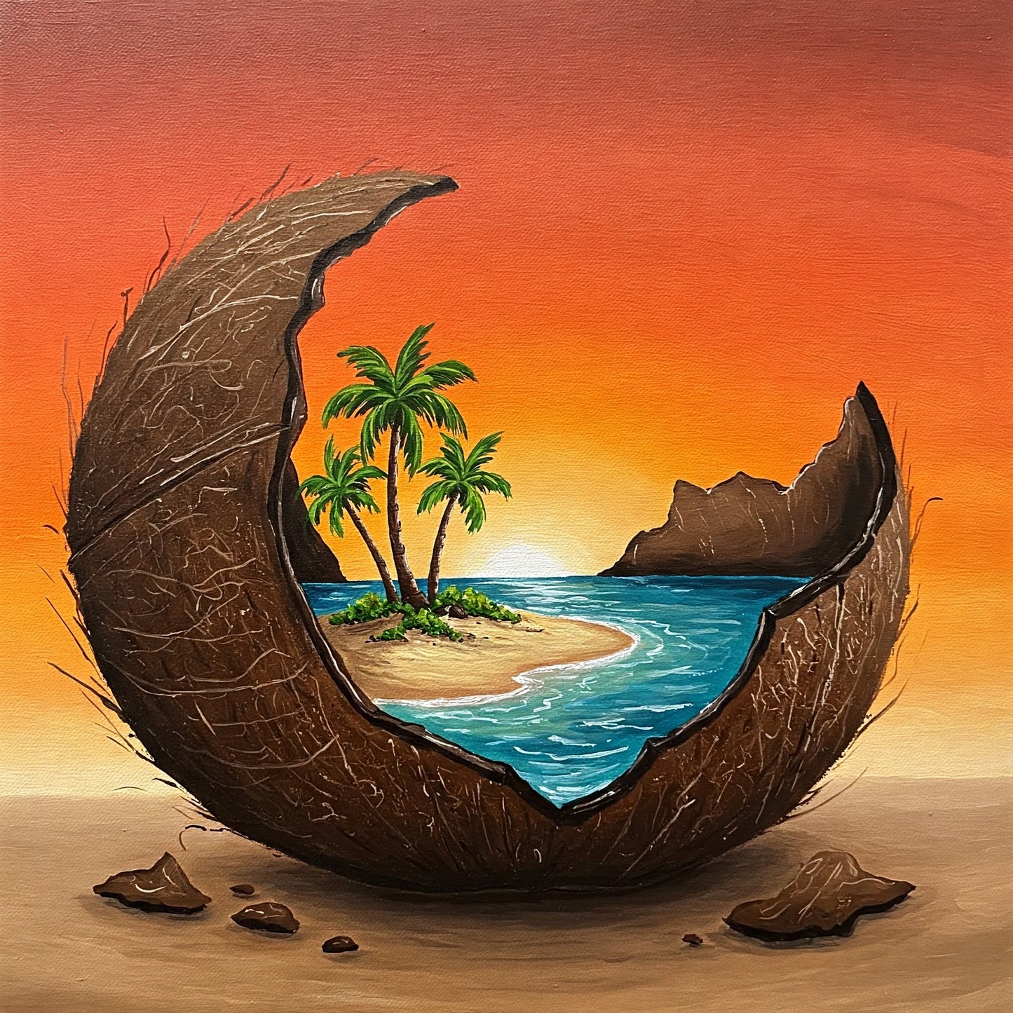 Coconut Paradise Collection of 100