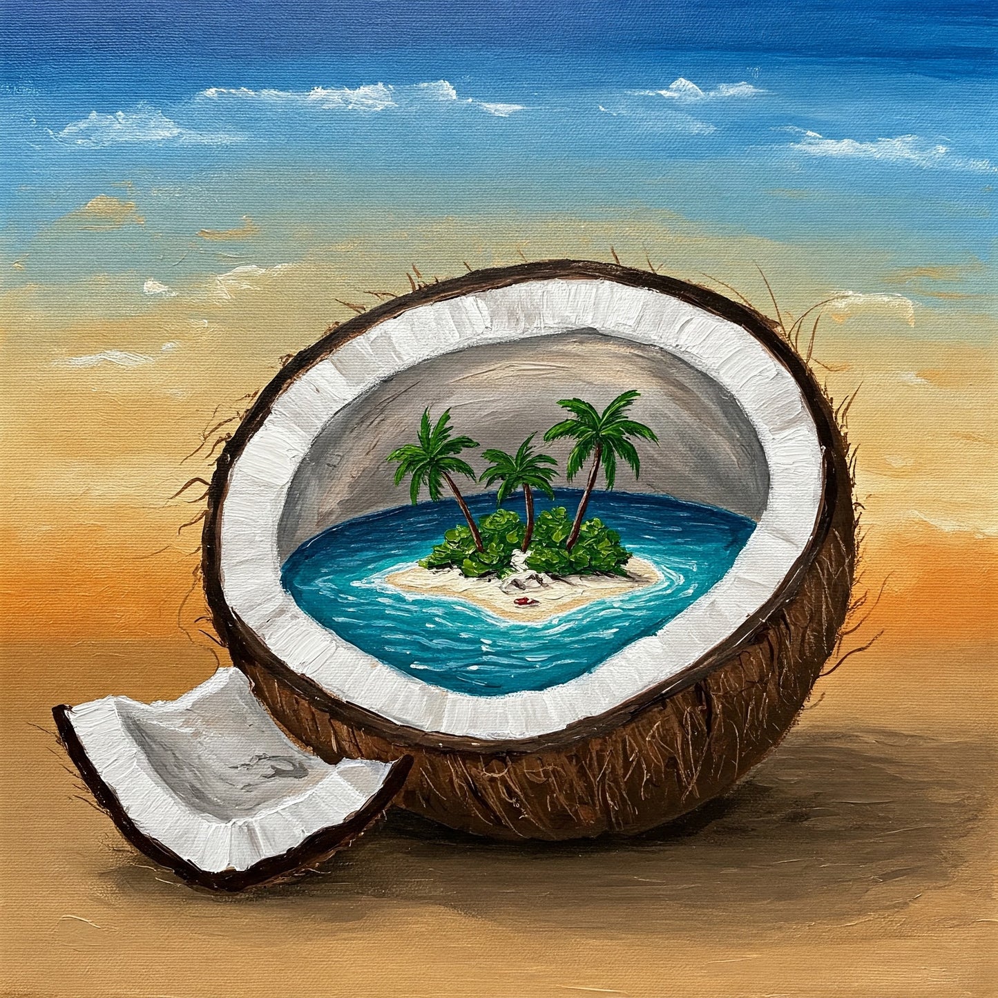 Coconut Paradise Collection of 100