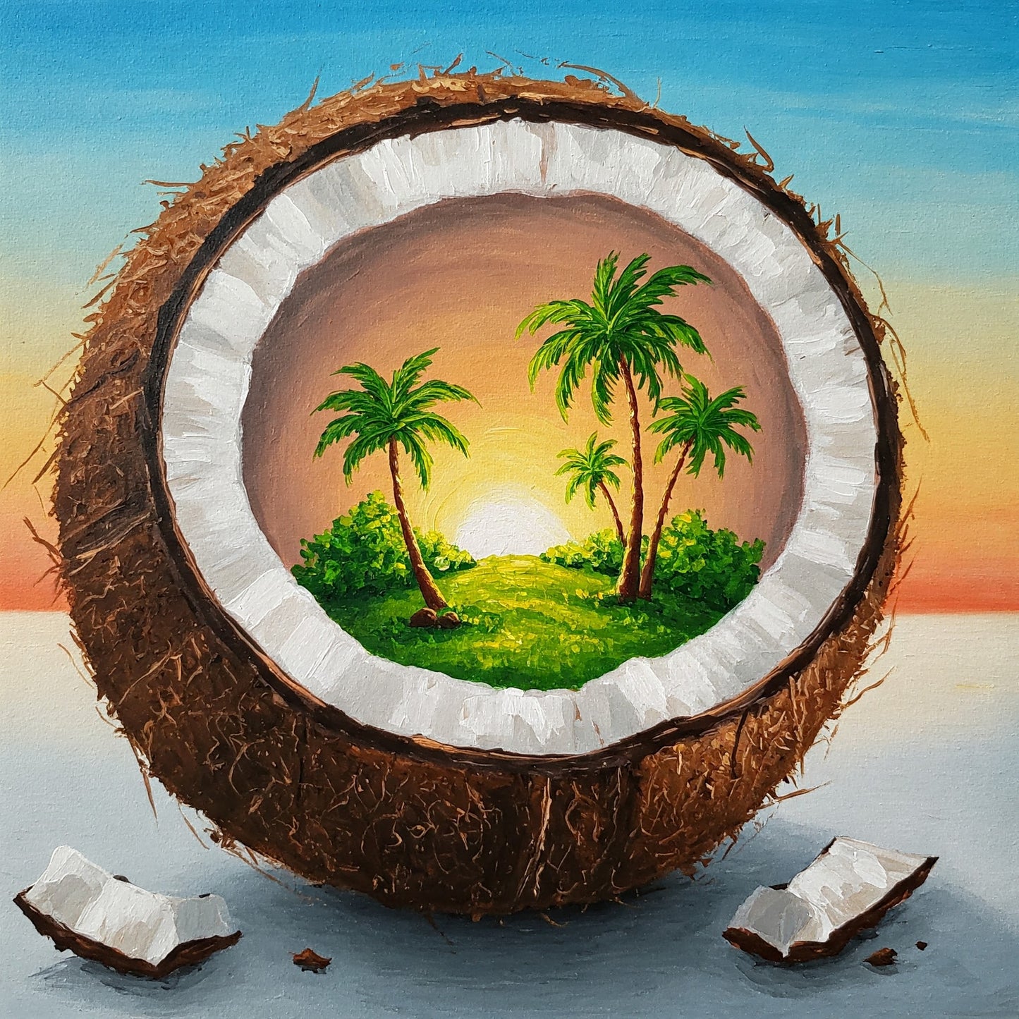 Coconut Paradise Collection of 100
