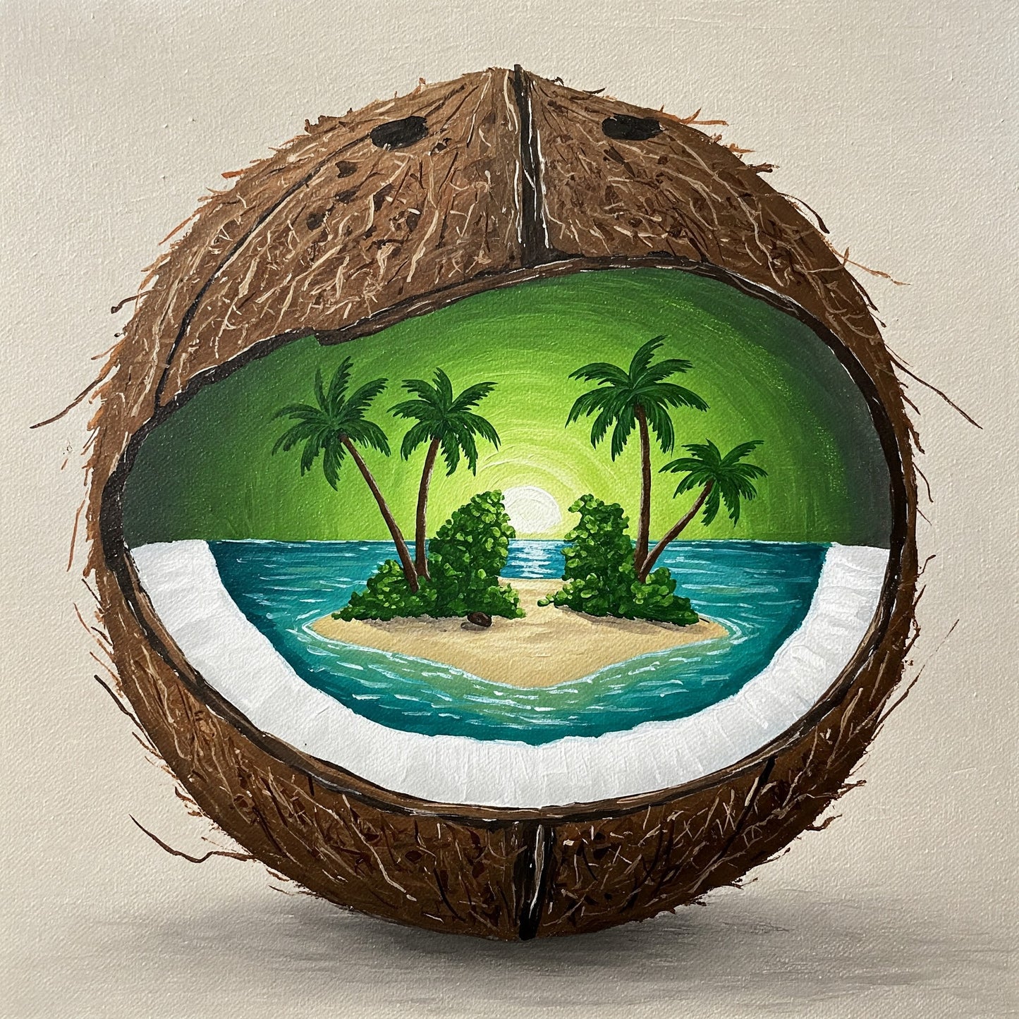 Coconut Paradise Collection of 100