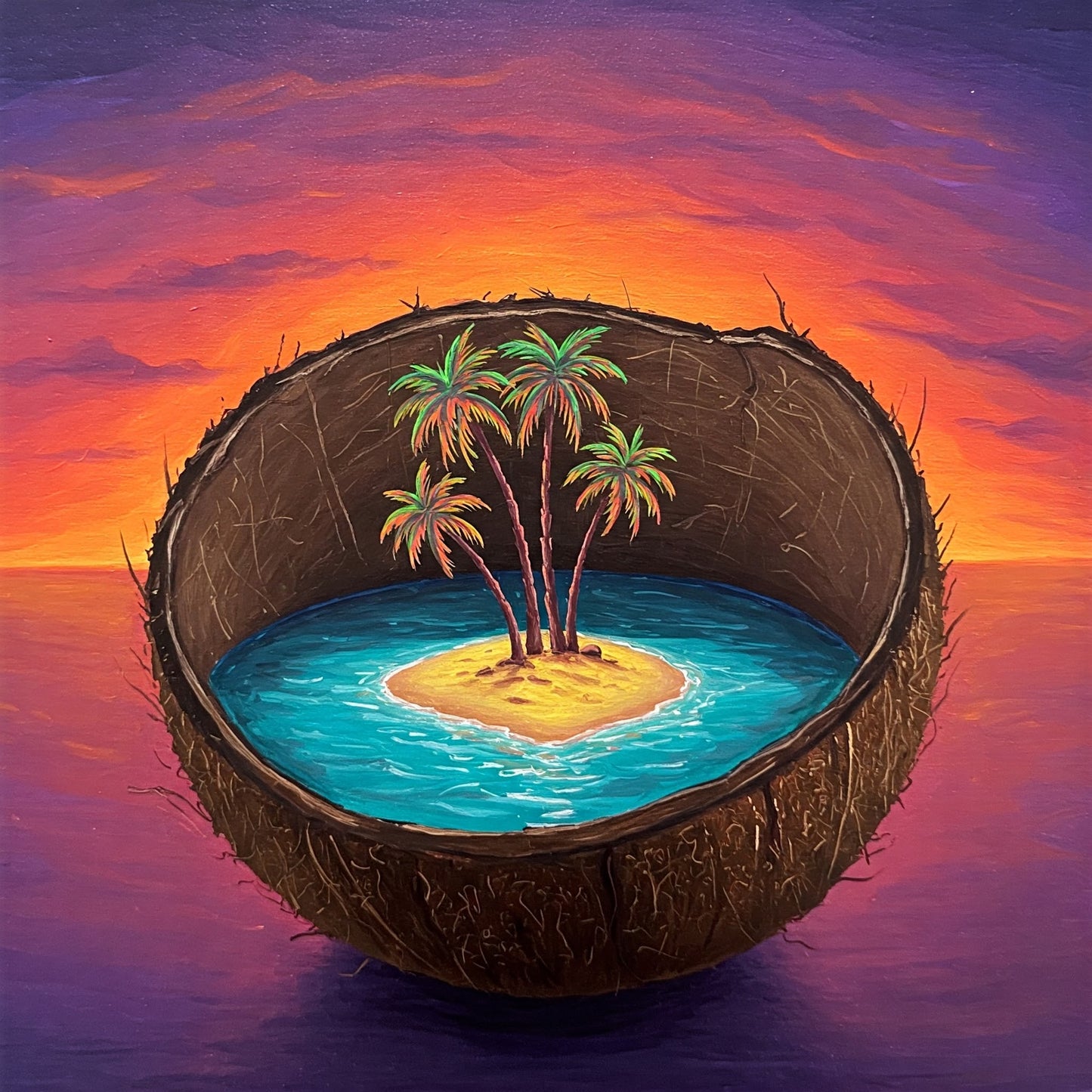 Coconut Paradise Collection of 100