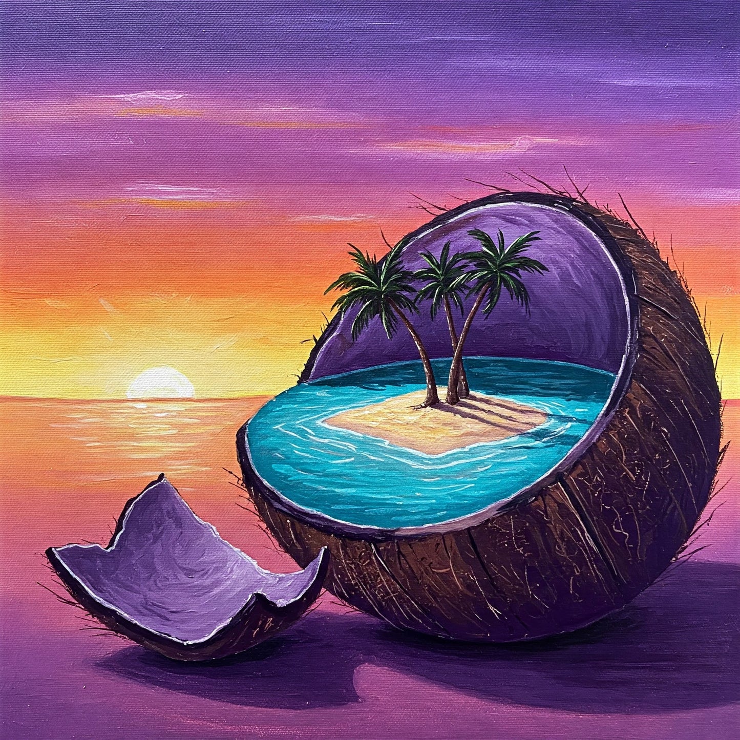 Coconut Paradise Collection of 100