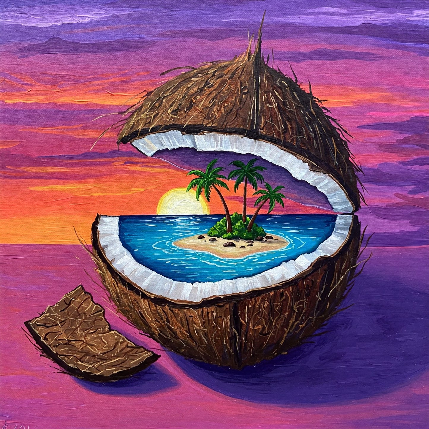 Coconut Paradise Collection of 100