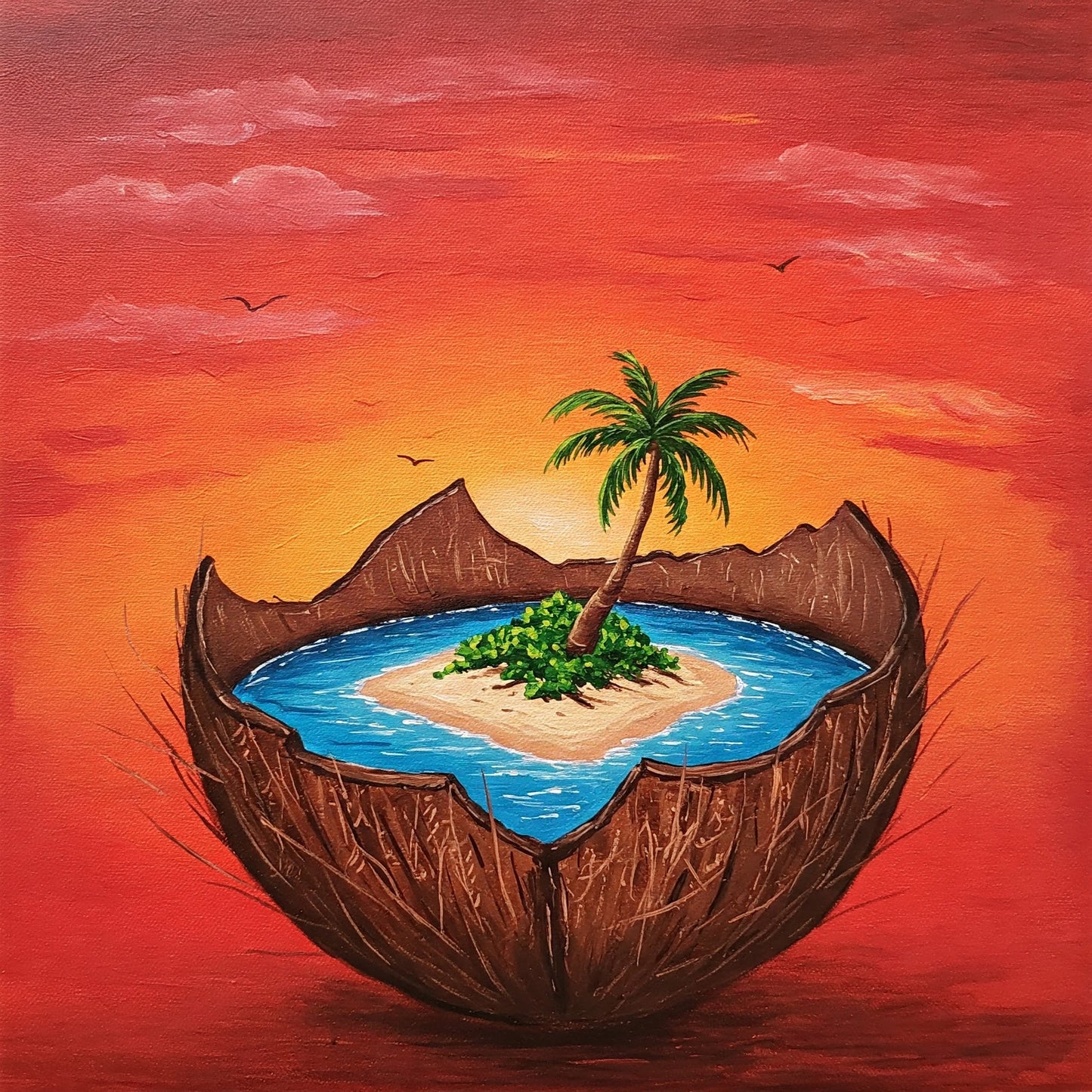 Coconut Paradise Collection of 100