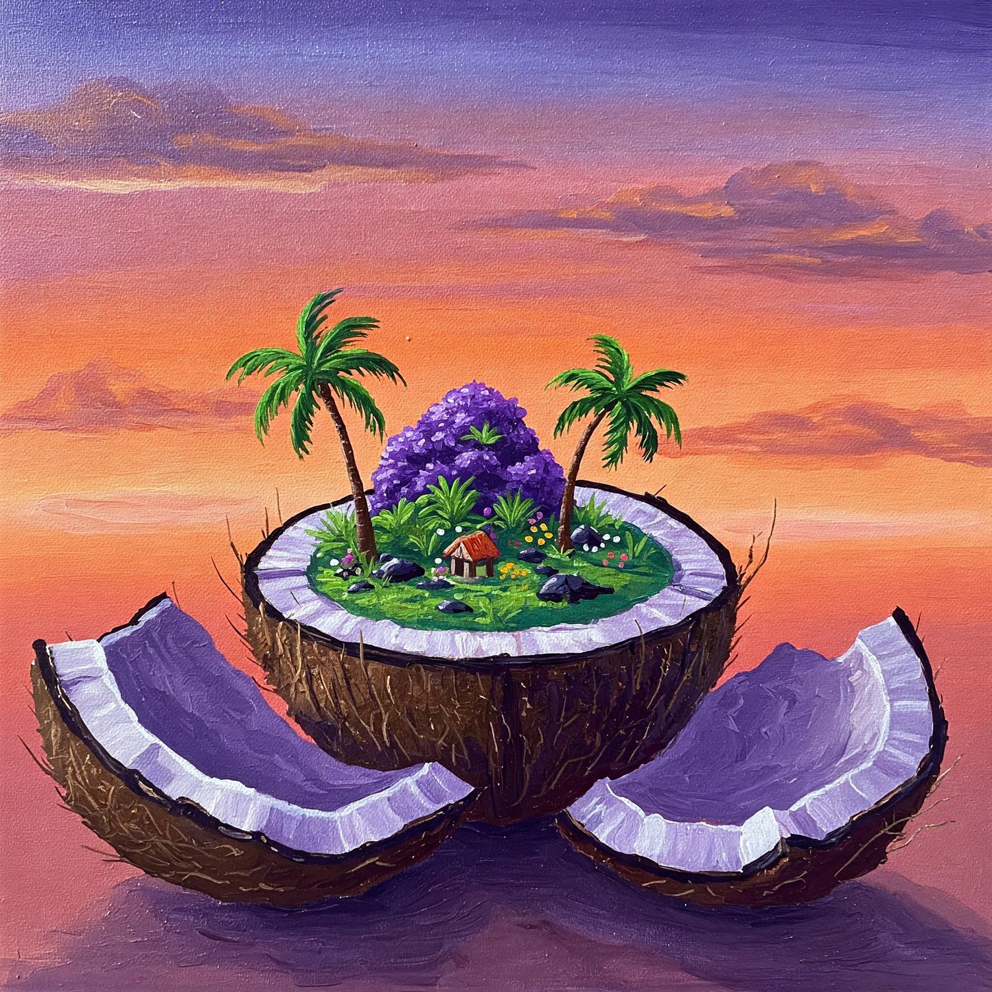 Coconut Paradise Collection of 100