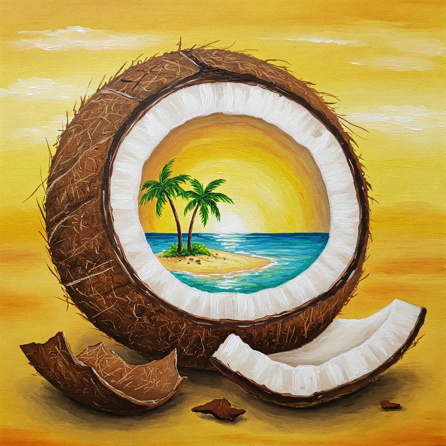 Coconut Paradise Collection of 100