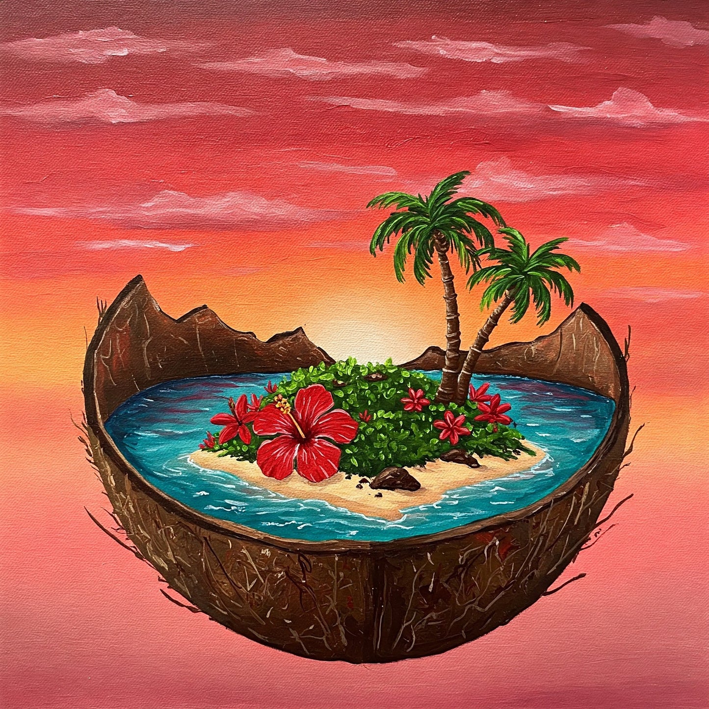 Coconut Paradise Collection of 100