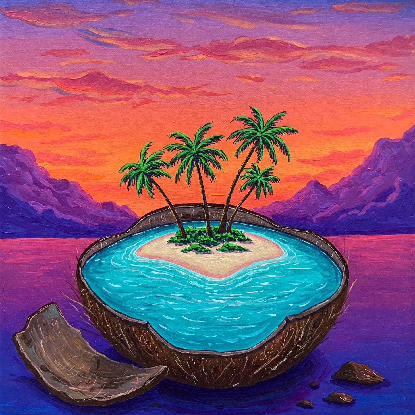 Coconut Paradise Collection of 100