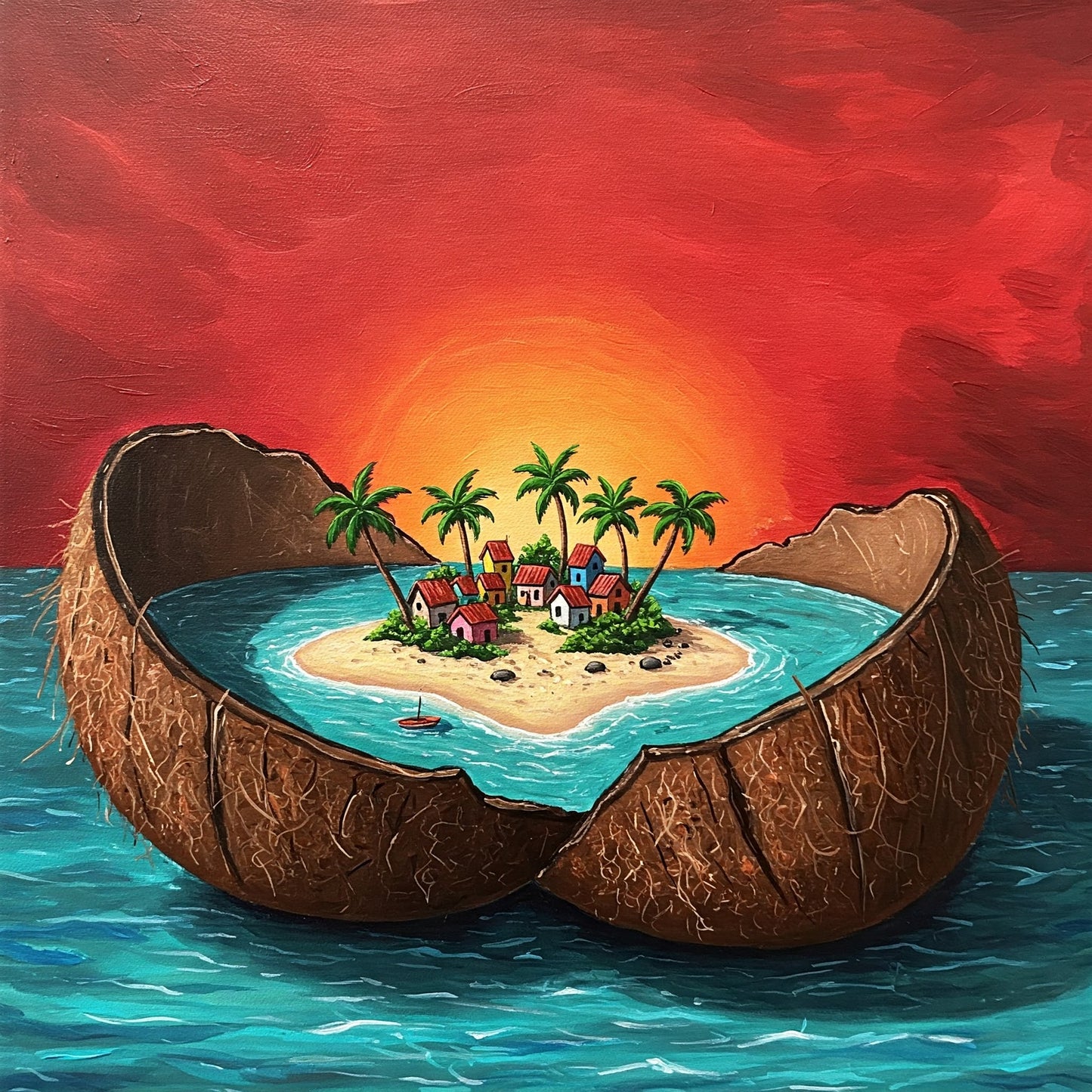 Coconut Paradise Collection of 100
