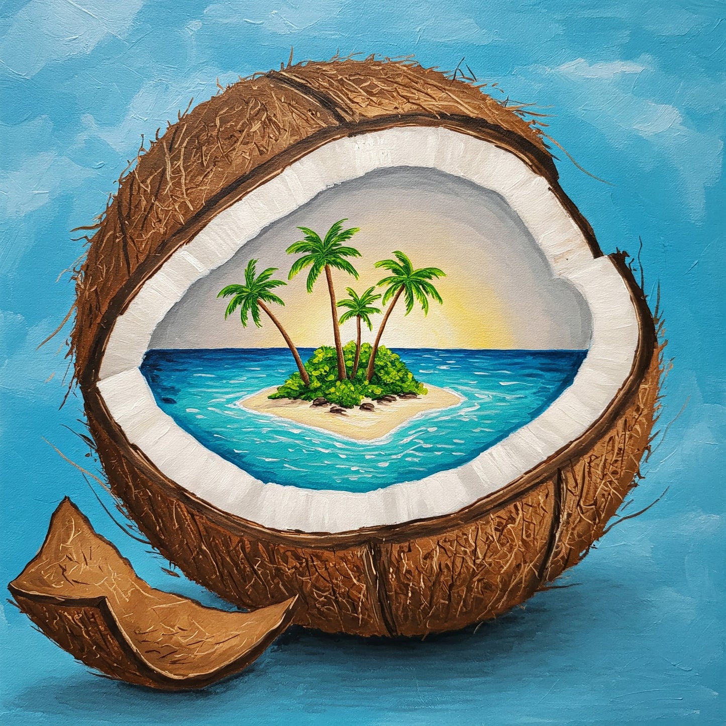 Coconut Paradise Collection of 100